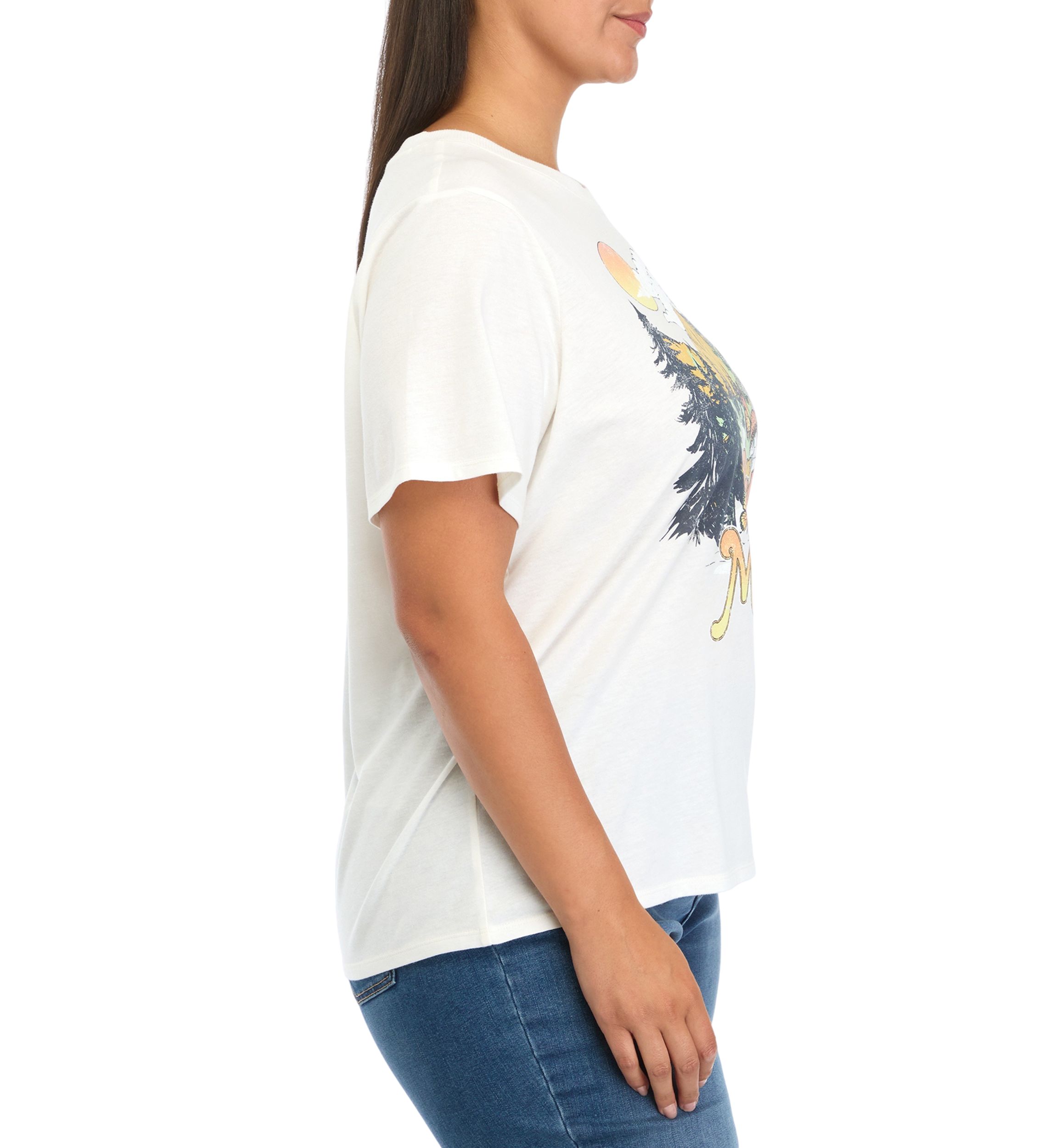Plus Size Rocky Mountain Graphic T-Shirt 
