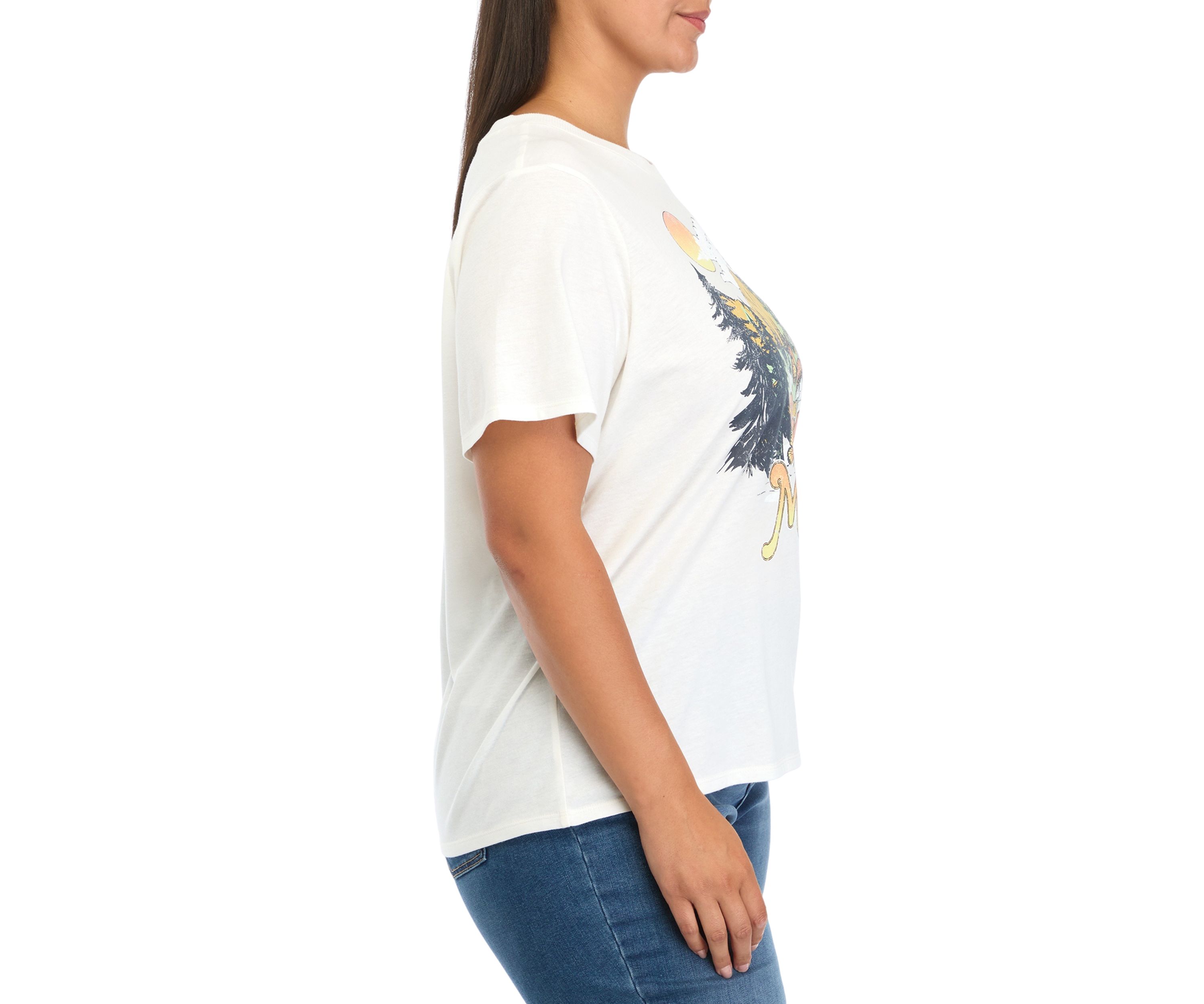 Plus Size Rocky Mountain Graphic T-Shirt 
