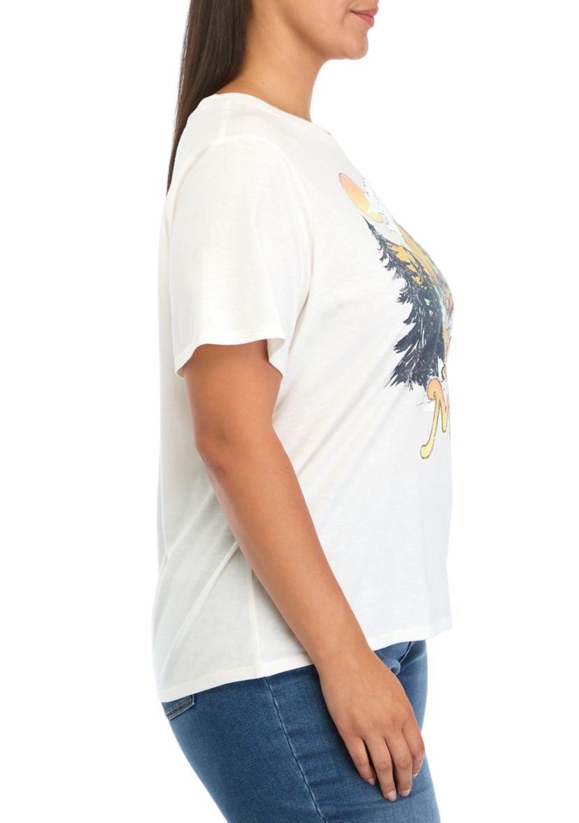 Plus Size Rocky Mountain Graphic T-Shirt 