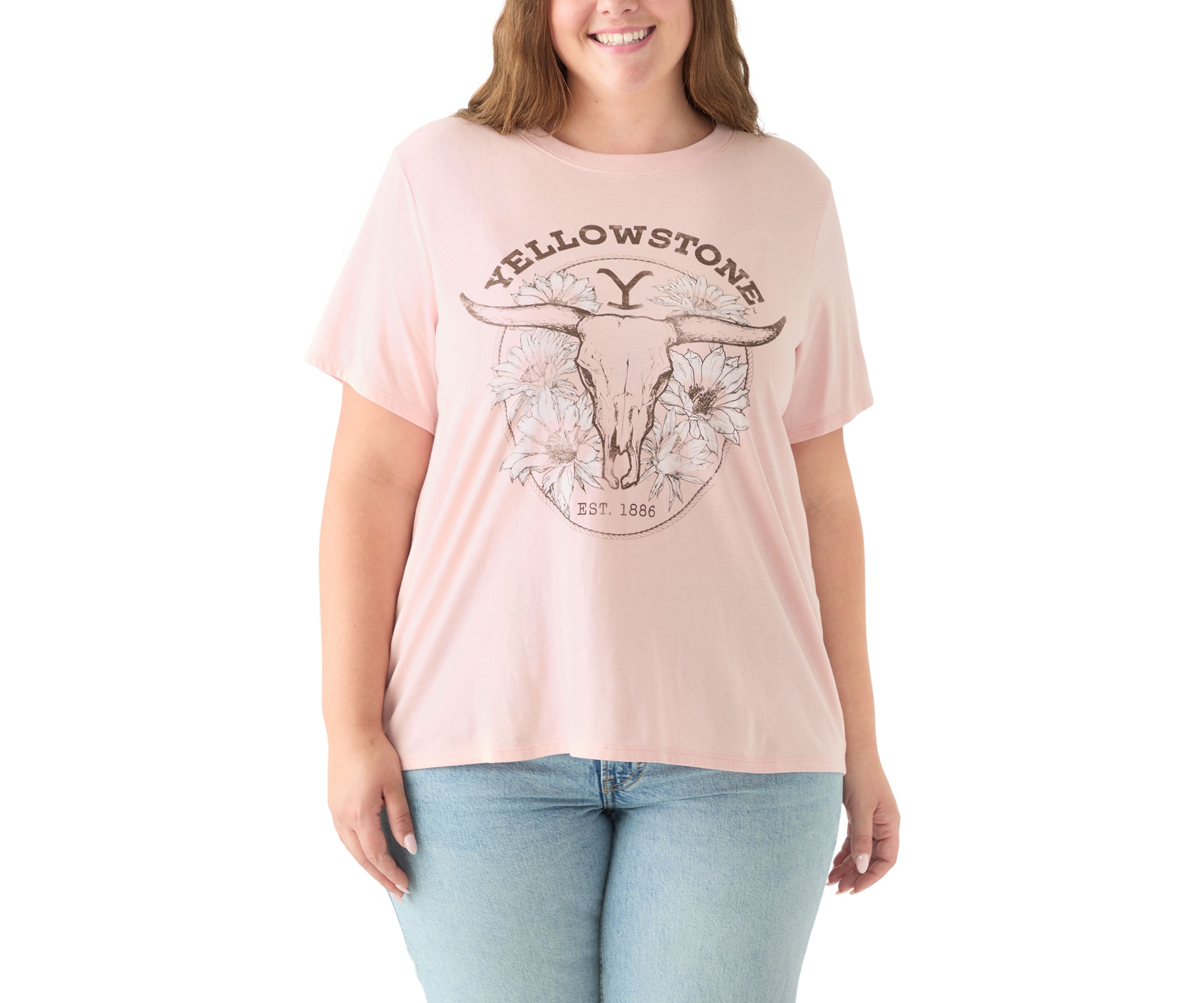 Plus Size Yellowstone Graphic T-Shirt