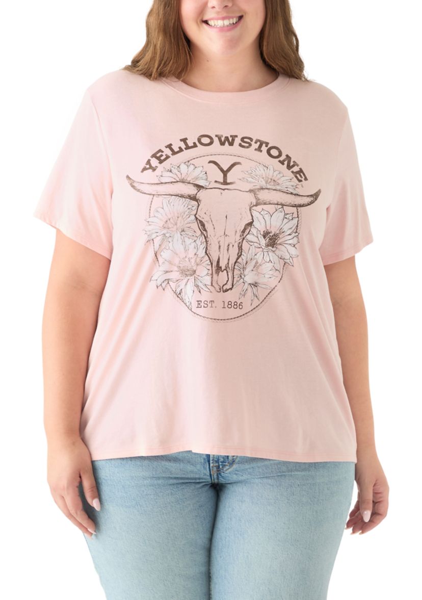Plus Size Yellowstone Graphic T-Shirt