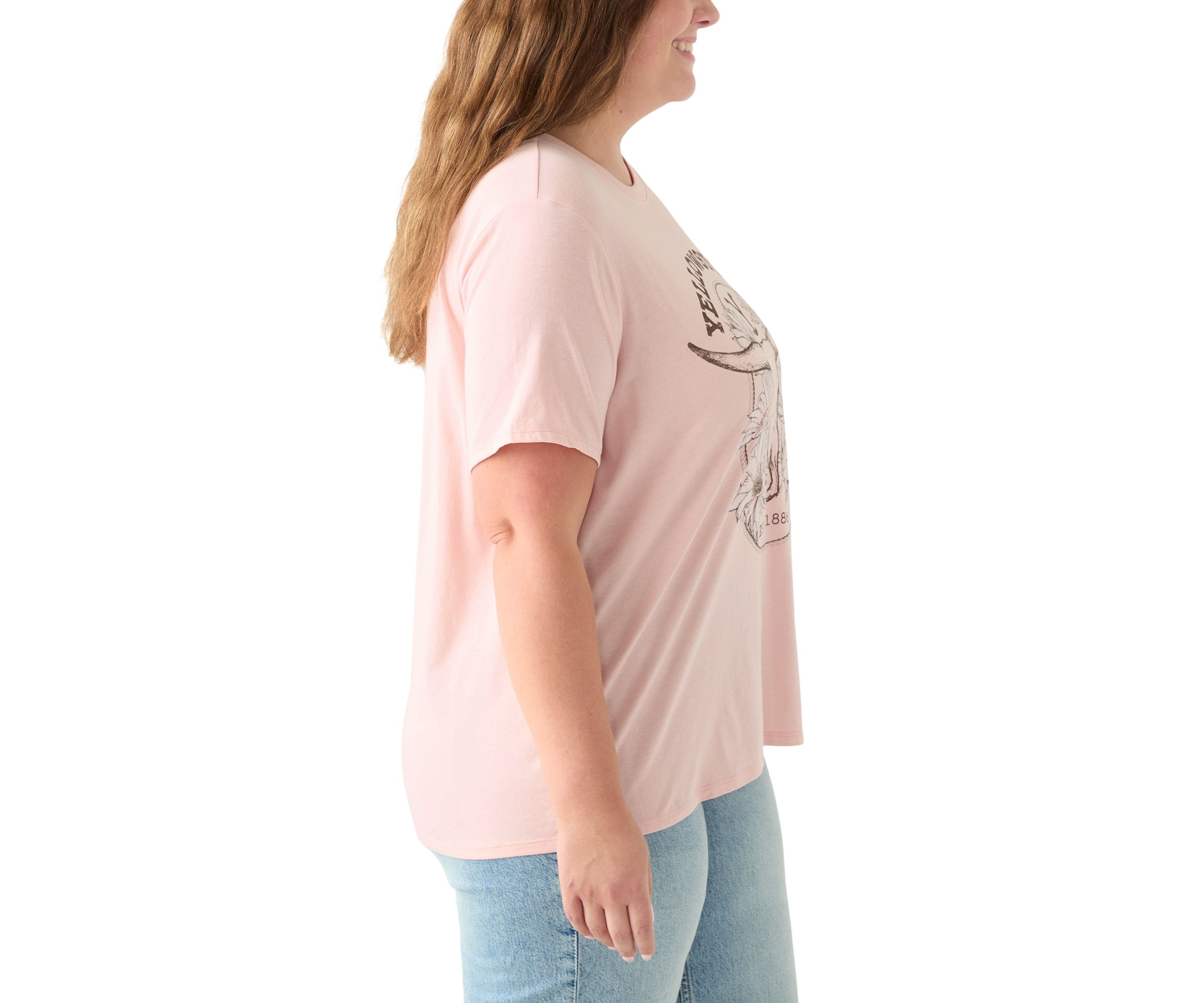 Plus Size Yellowstone Graphic T-Shirt