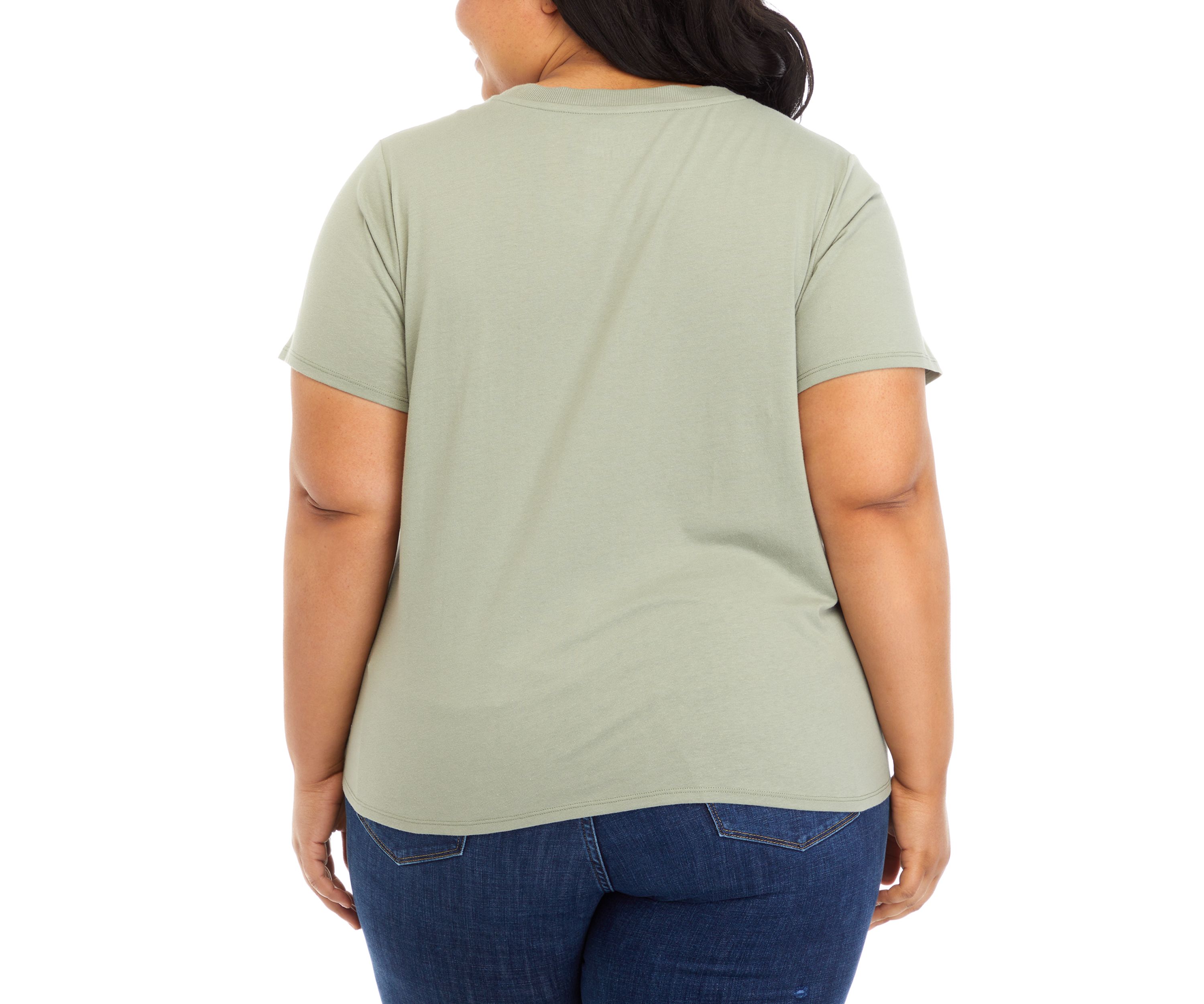 Plus Size Skynard Flowers Graphic T-Shirt
