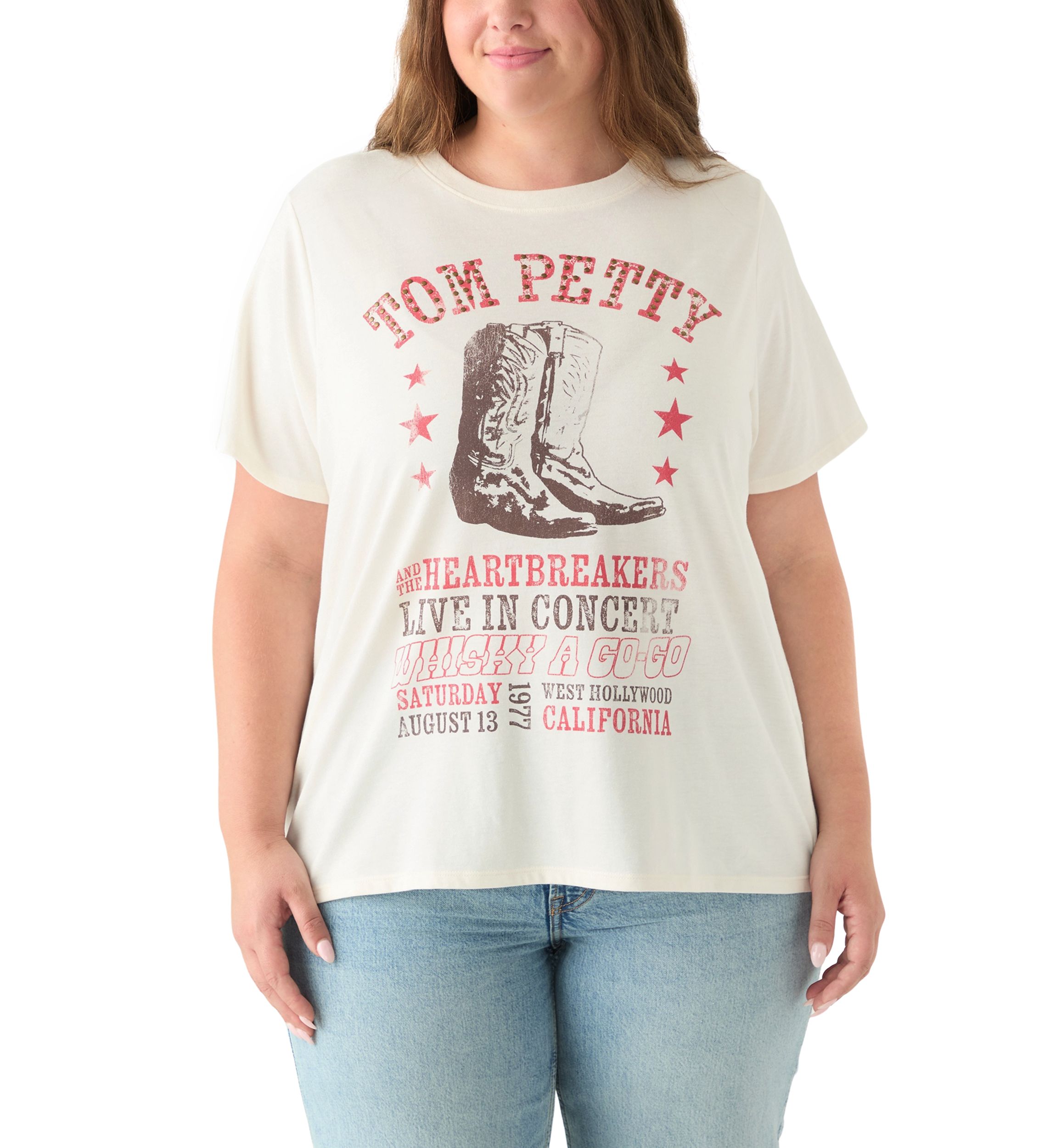 Plus Size Tom Petty Graphic T-Shirt