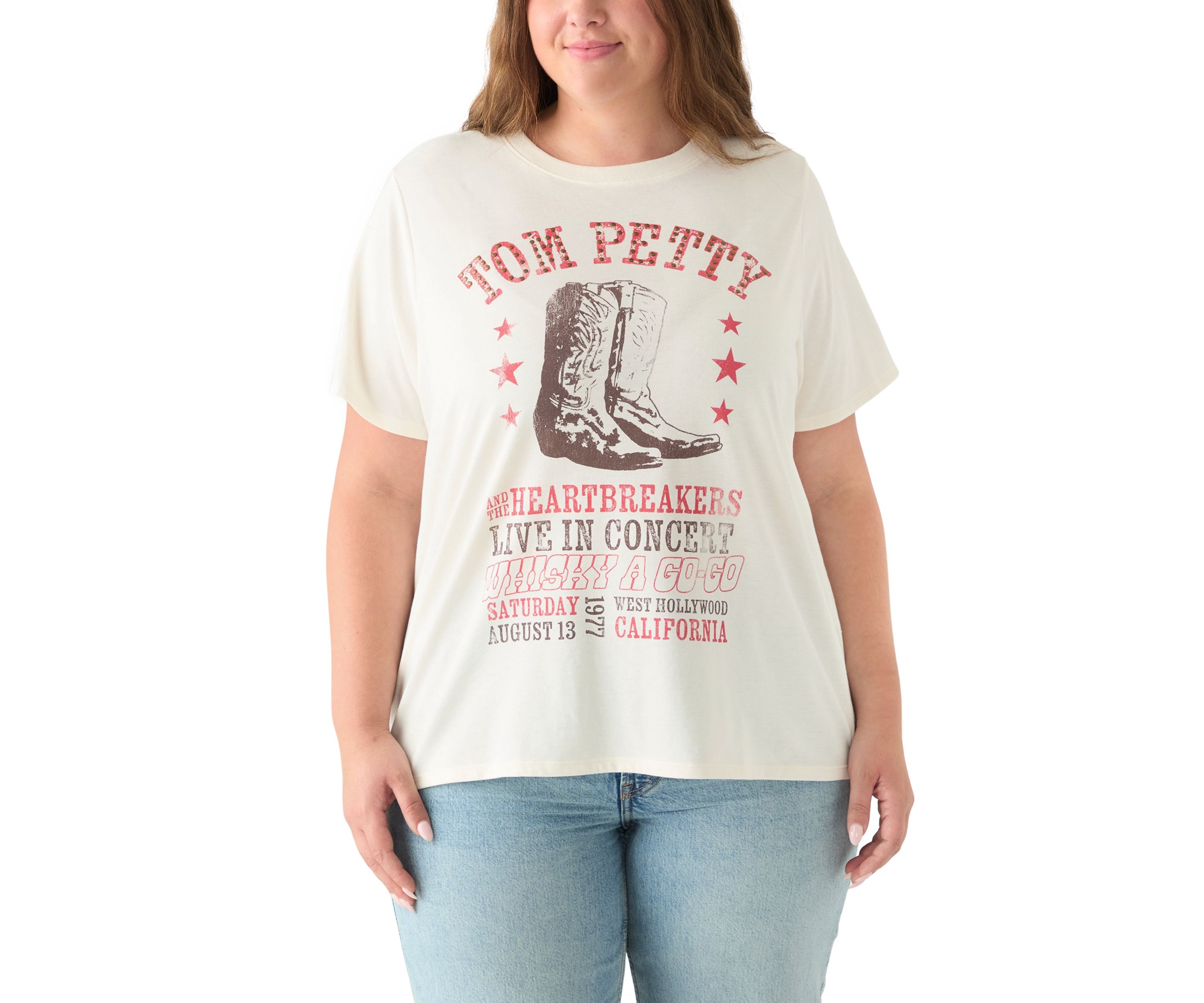 Plus Size Tom Petty Graphic T-Shirt