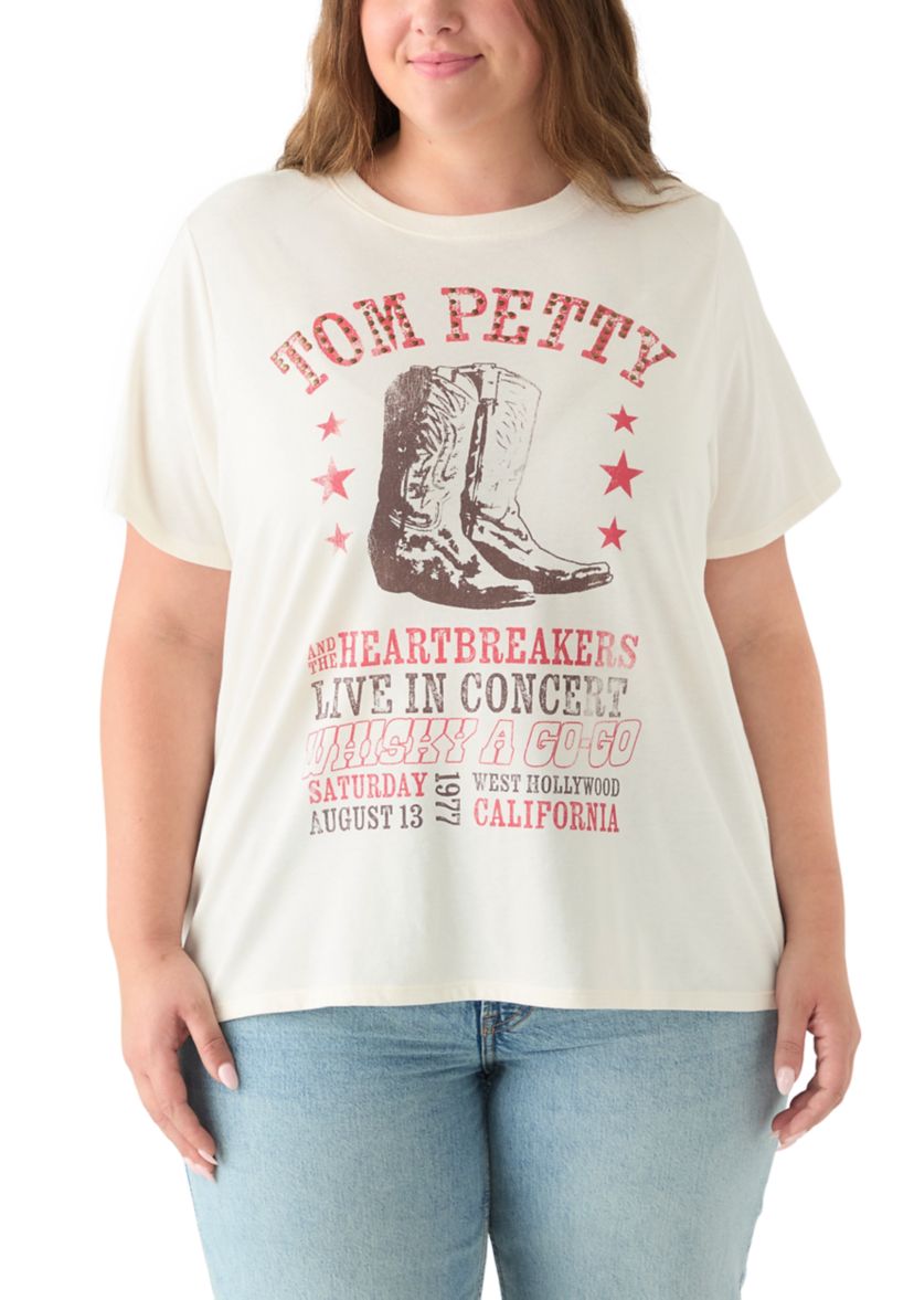 Plus Size Tom Petty Graphic T-Shirt