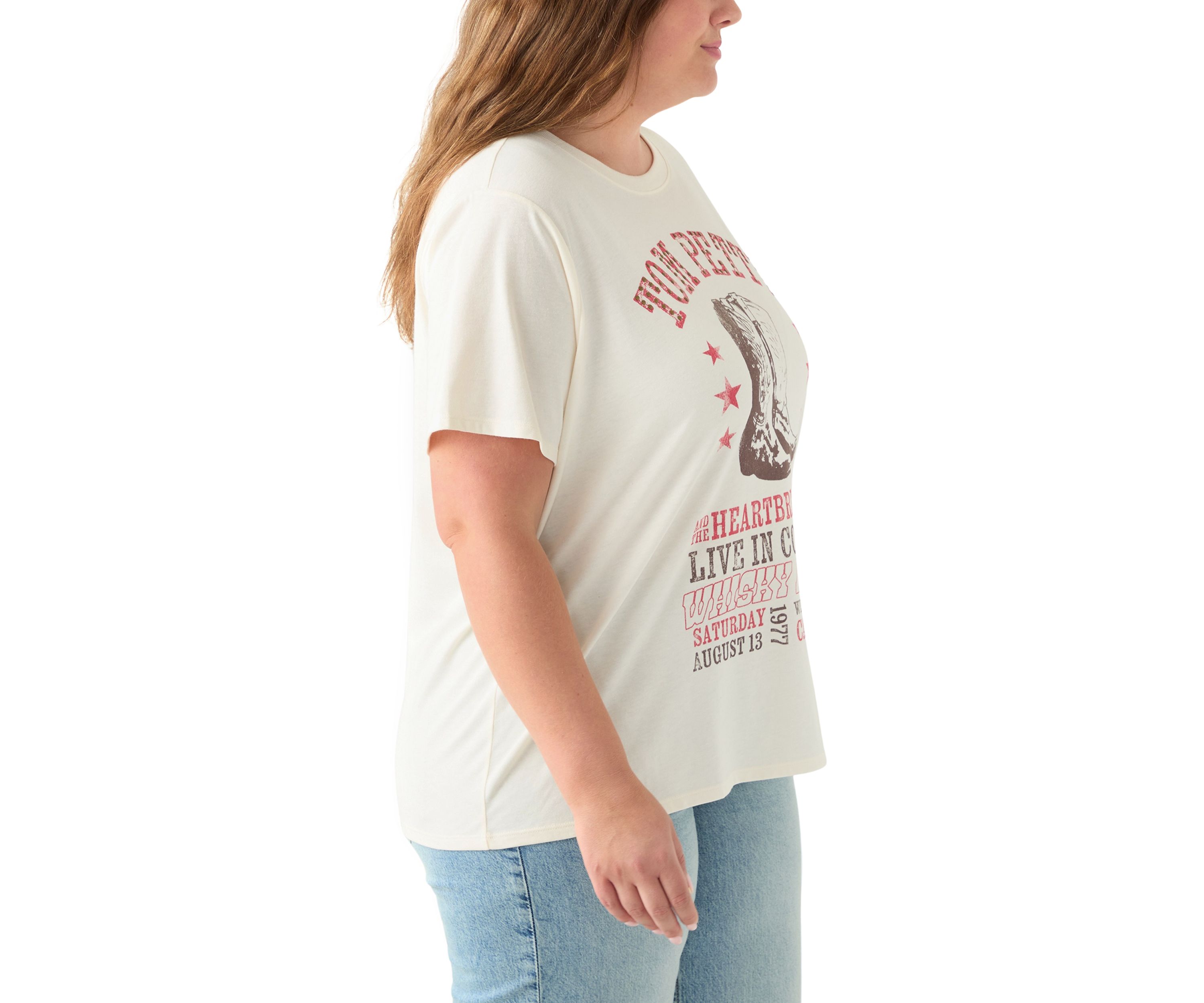Plus Size Tom Petty Graphic T-Shirt