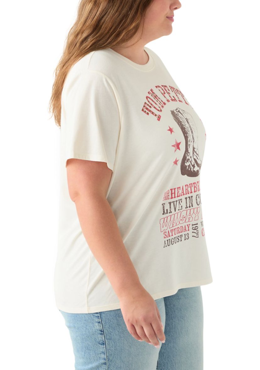 Plus Size Tom Petty Graphic T-Shirt