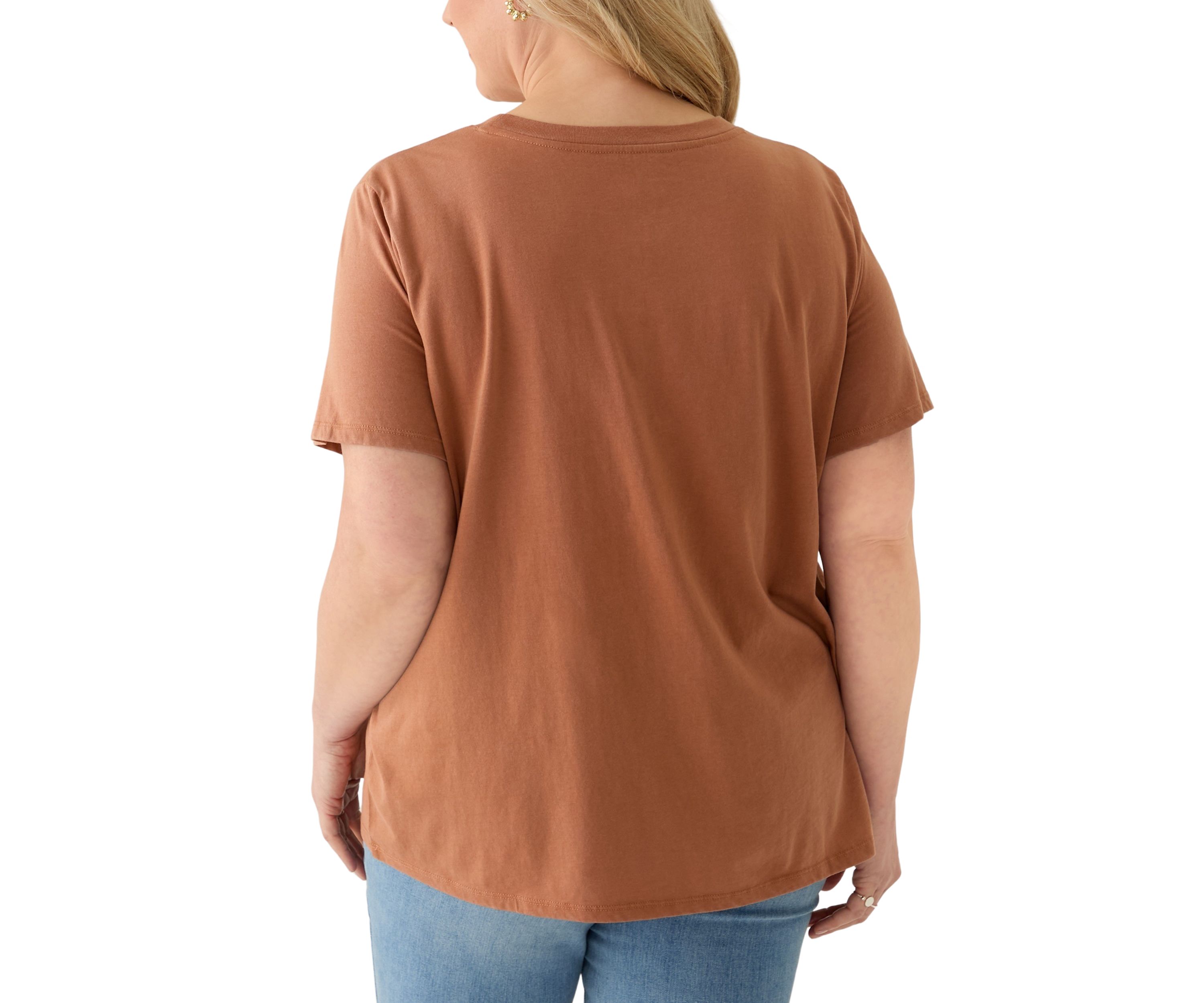 Plus Size Grand Canyon Mineral Wash Graphic T-Shirt