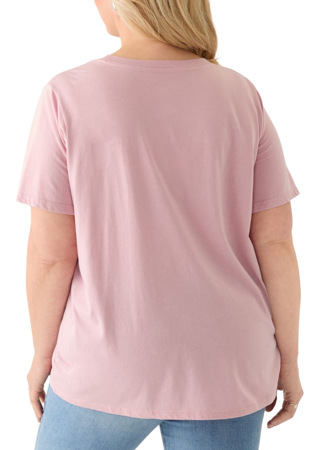 Plus Size Yosemite Mountains Mineral Wash Graphic T-Shirt