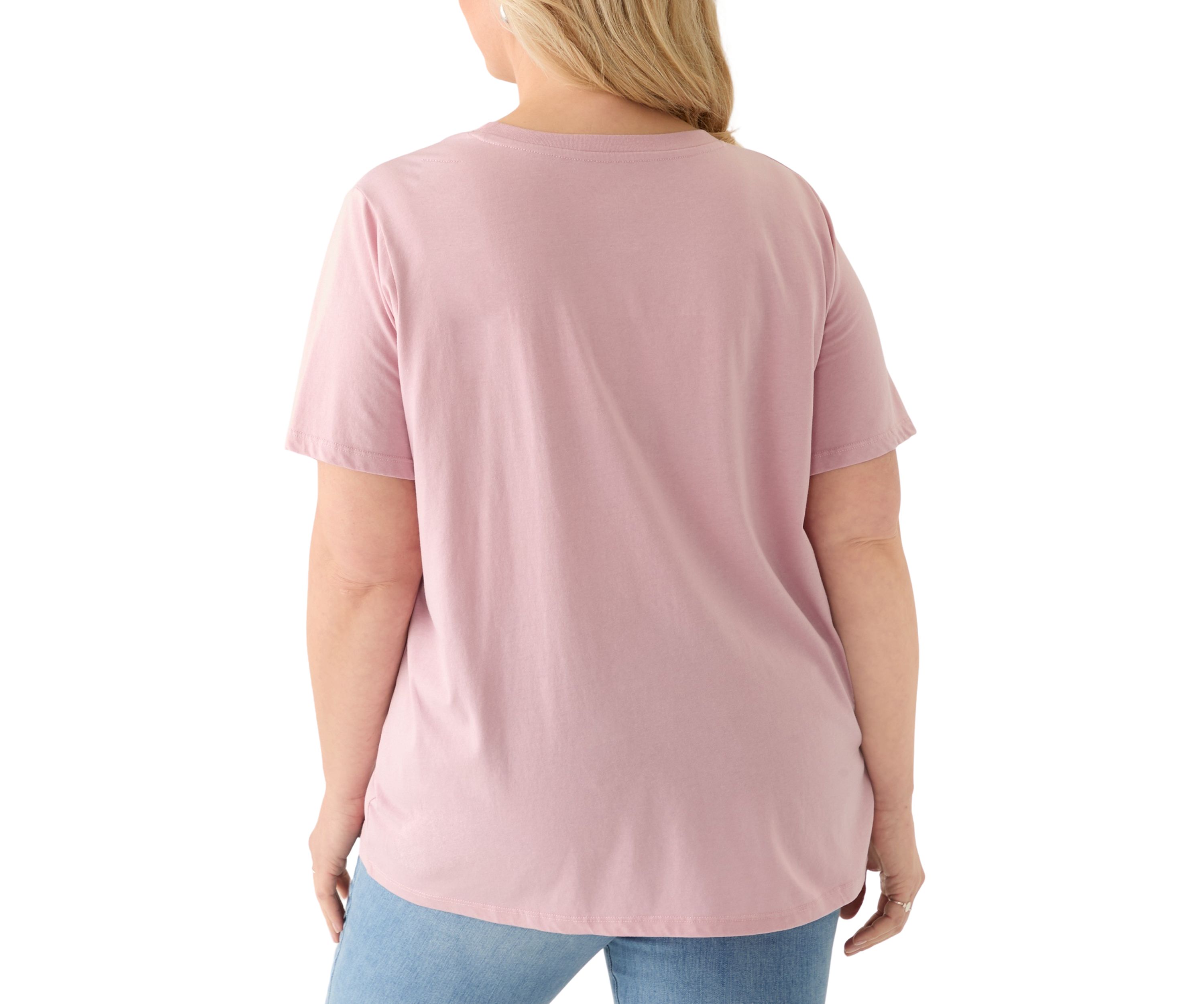 Plus Size Yosemite Mountains Mineral Wash Graphic T-Shirt