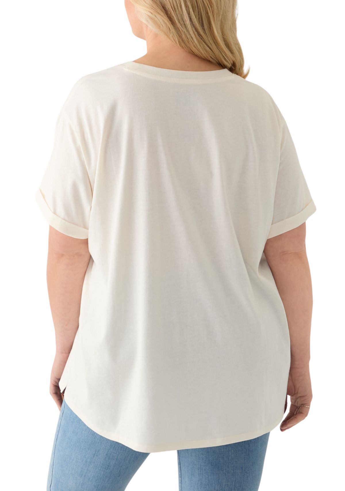 Plus Size Original Coors Cowboy Graphic T-Shirt