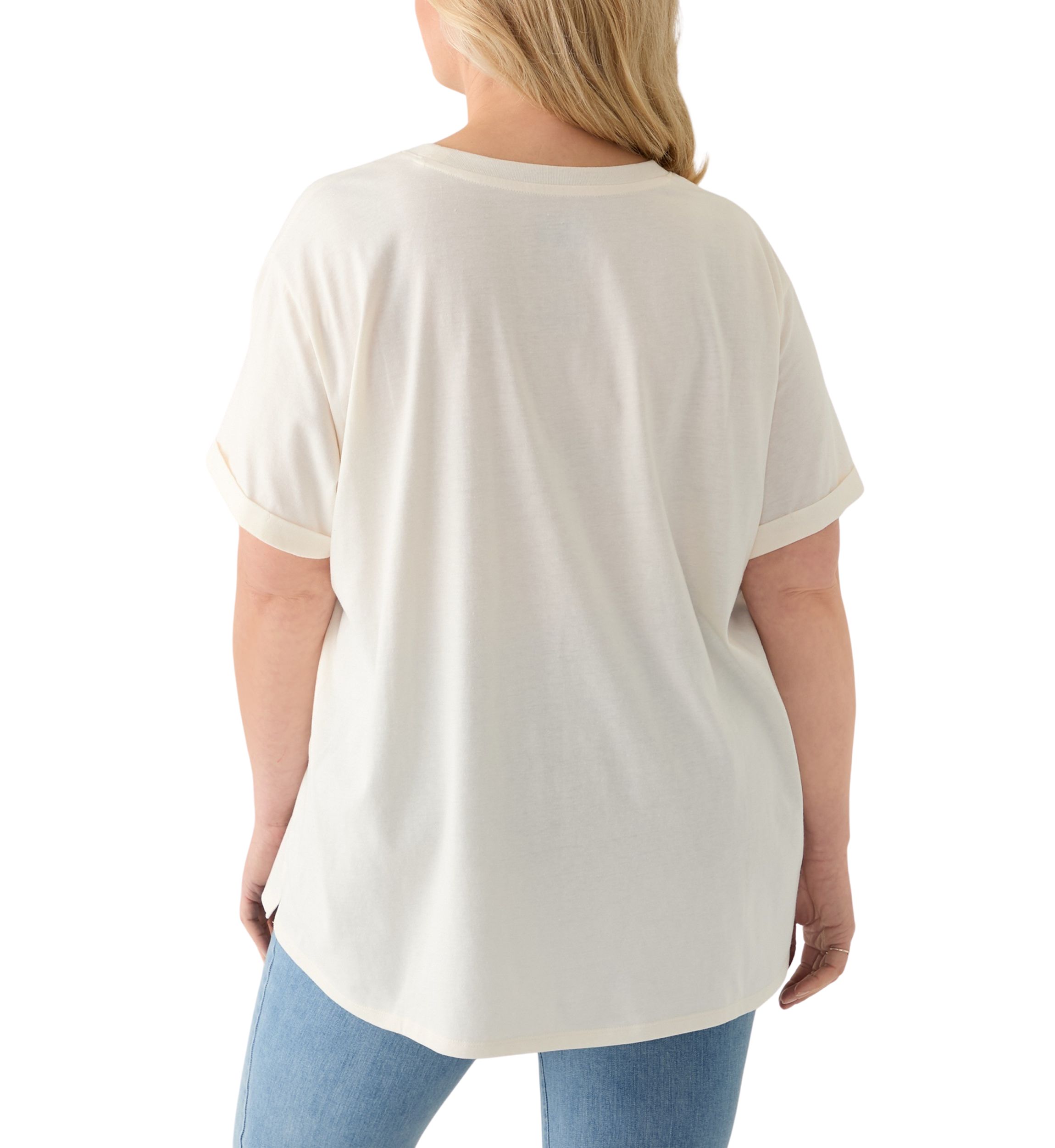 Plus Size Original Coors Cowboy Graphic T-Shirt