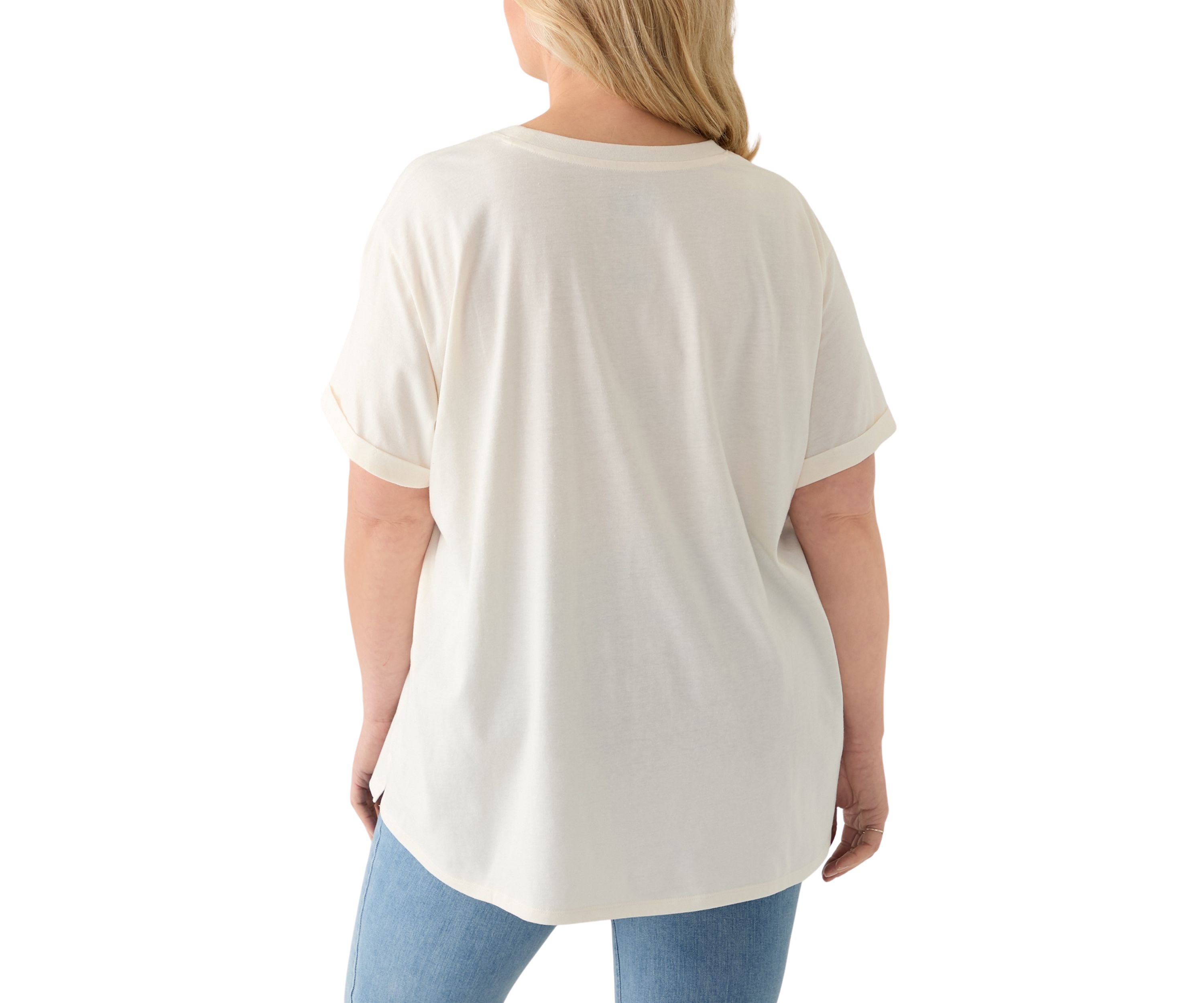Plus Size Original Coors Cowboy Graphic T-Shirt