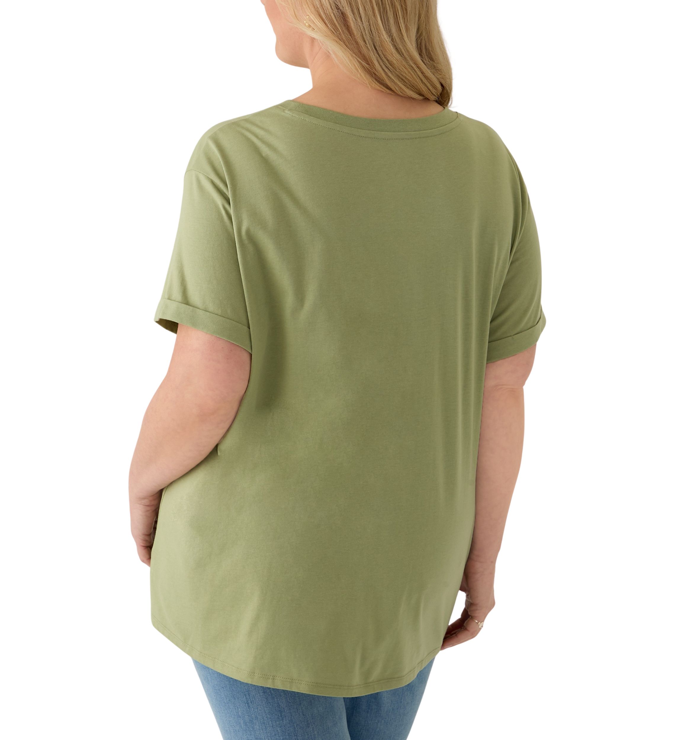 Plus Size Classic Thunder Burnout Graphic T-Shirt