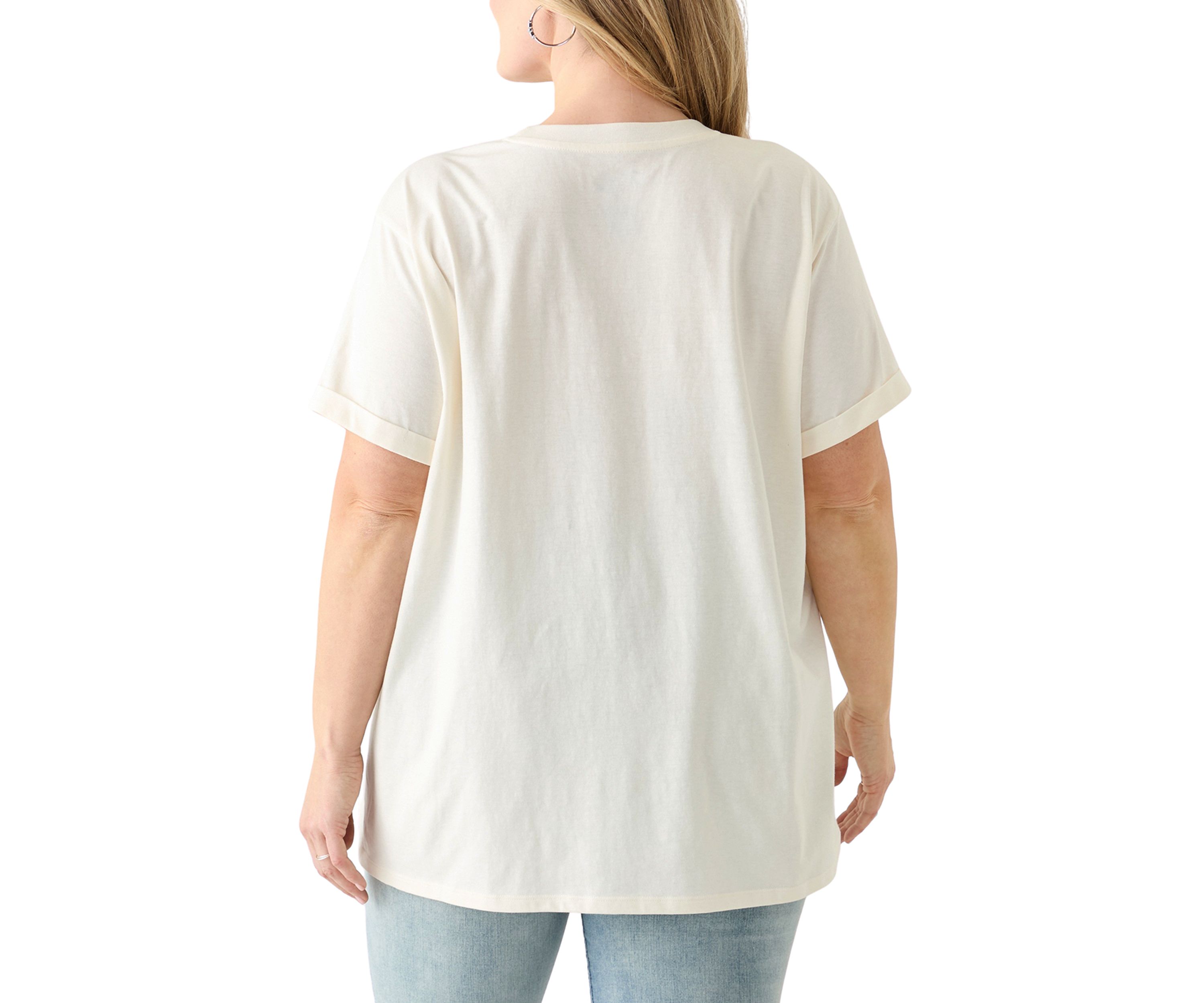 Plus Size Nashville Boots with Clear Glitter Load Graphic T-Shirt 