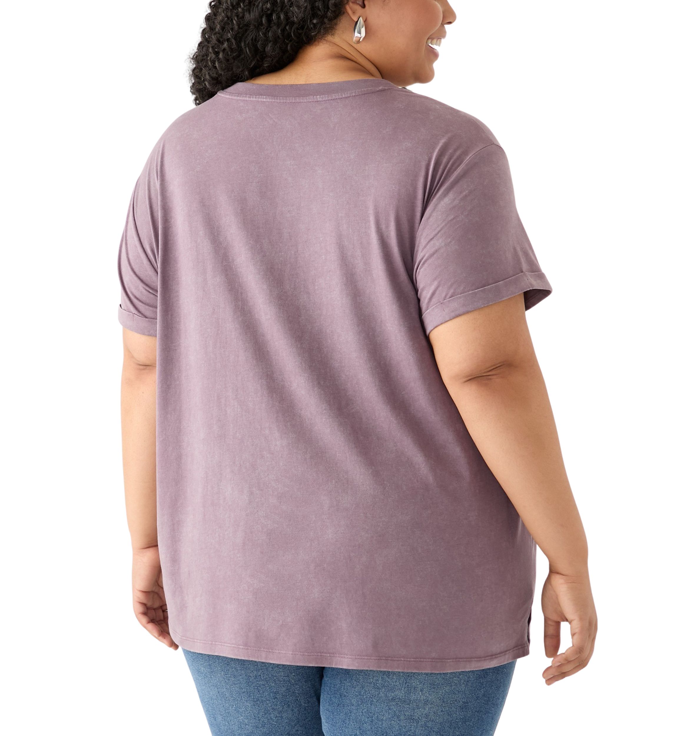 Plus Size Racing Flag Graphic T-Shirt