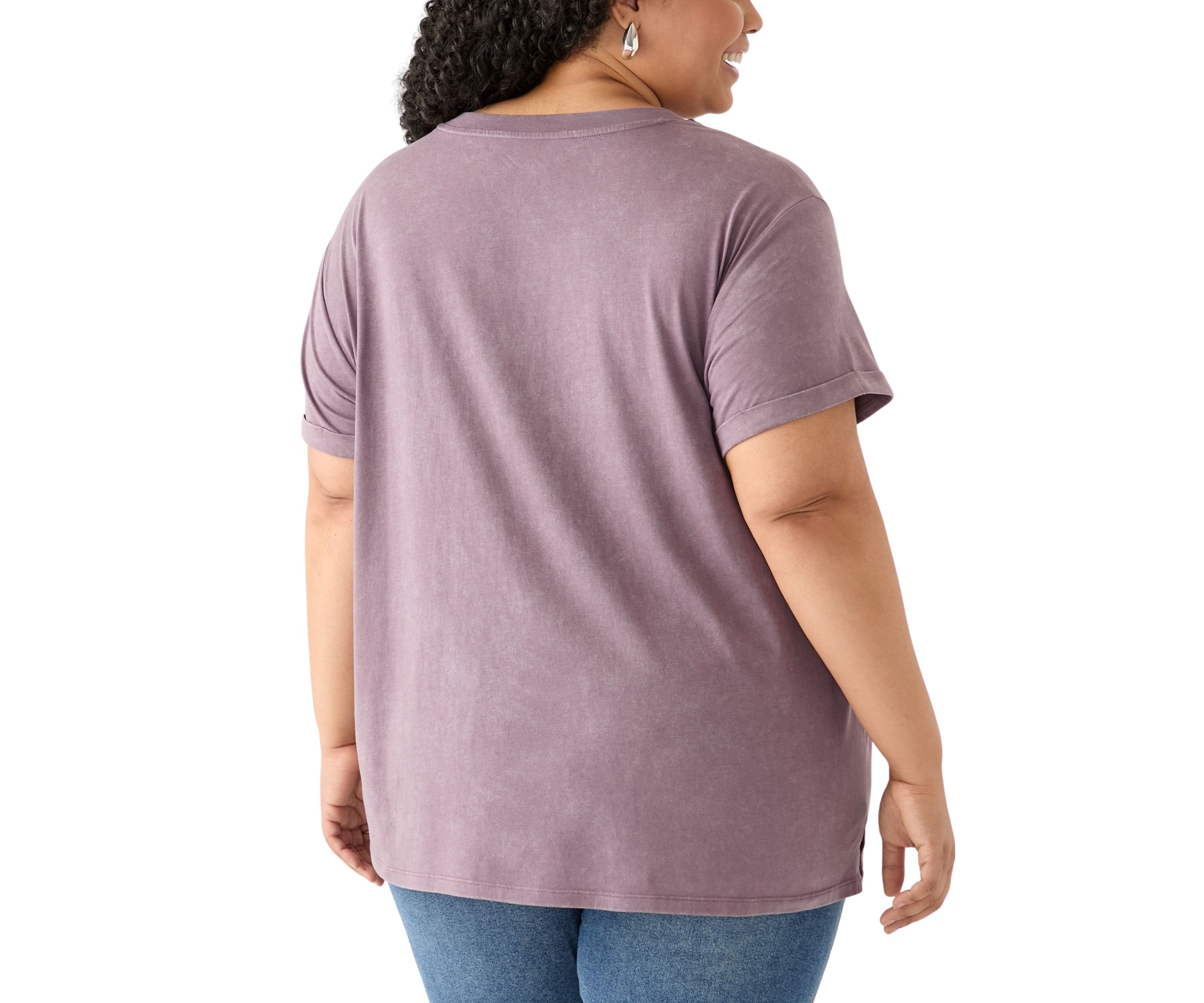 Plus Size Racing Flag Graphic T-Shirt