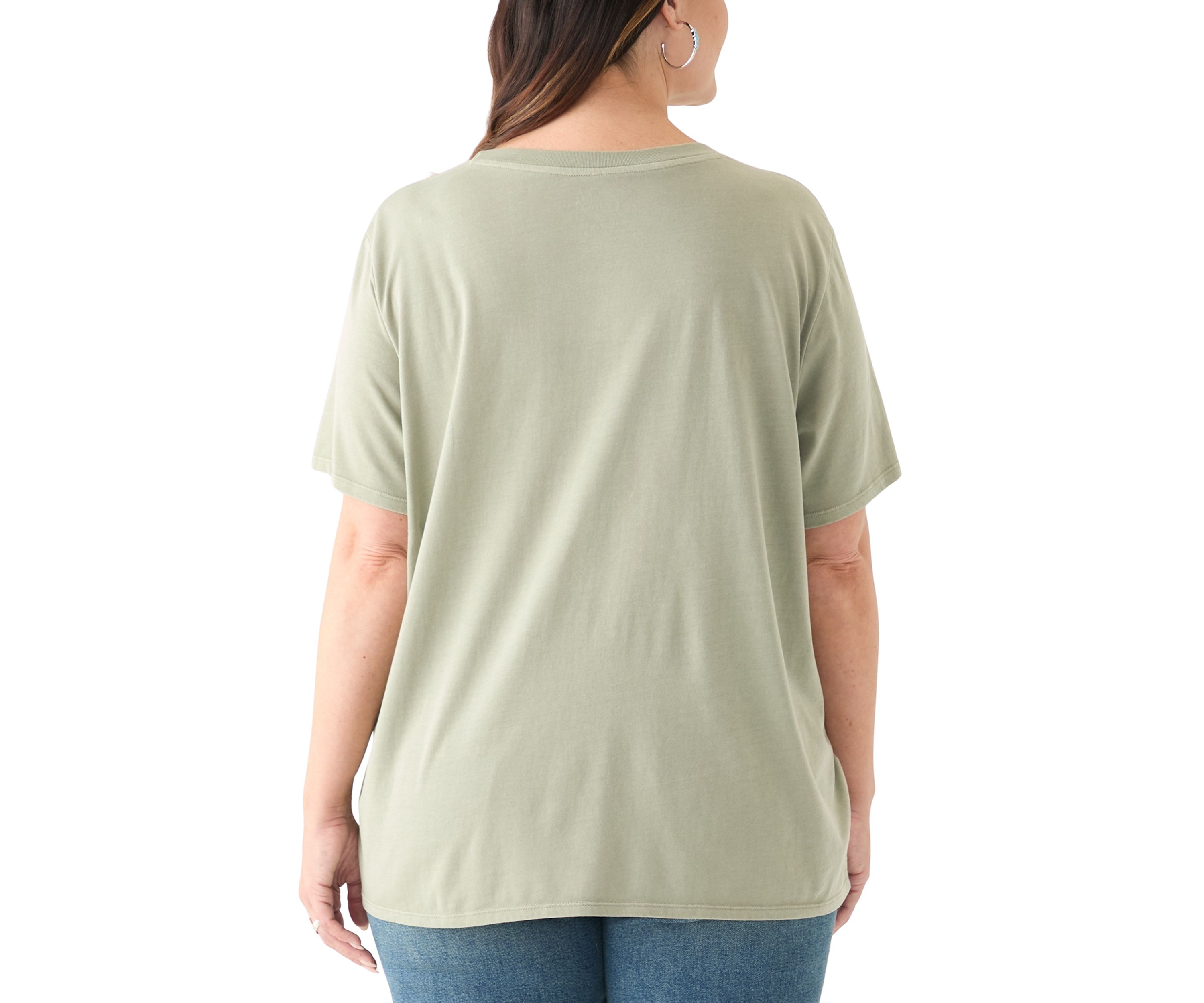 Plus Size Joshua Tree Pigment Dyed Graphic T-Shirt 