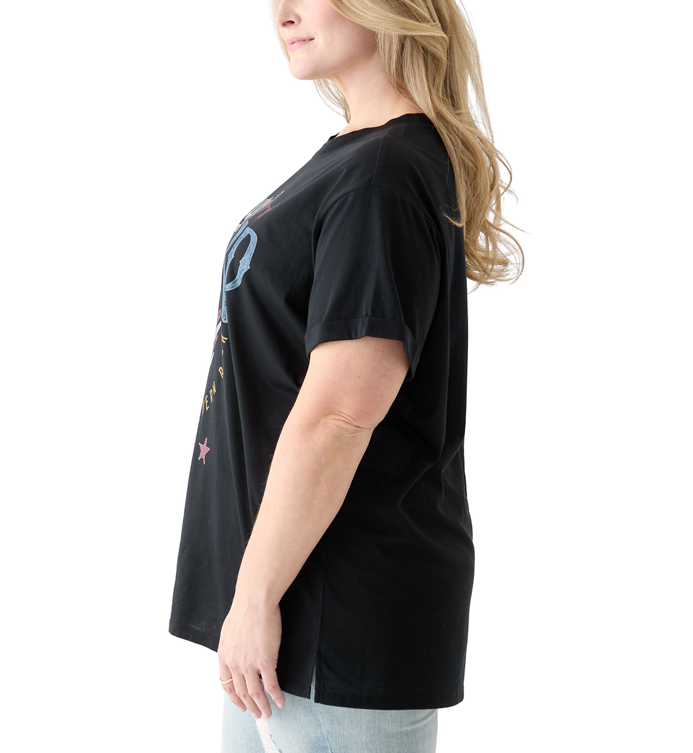 Plus Size Lynyrd Skynyrd Tour Graphic T-Shirt 