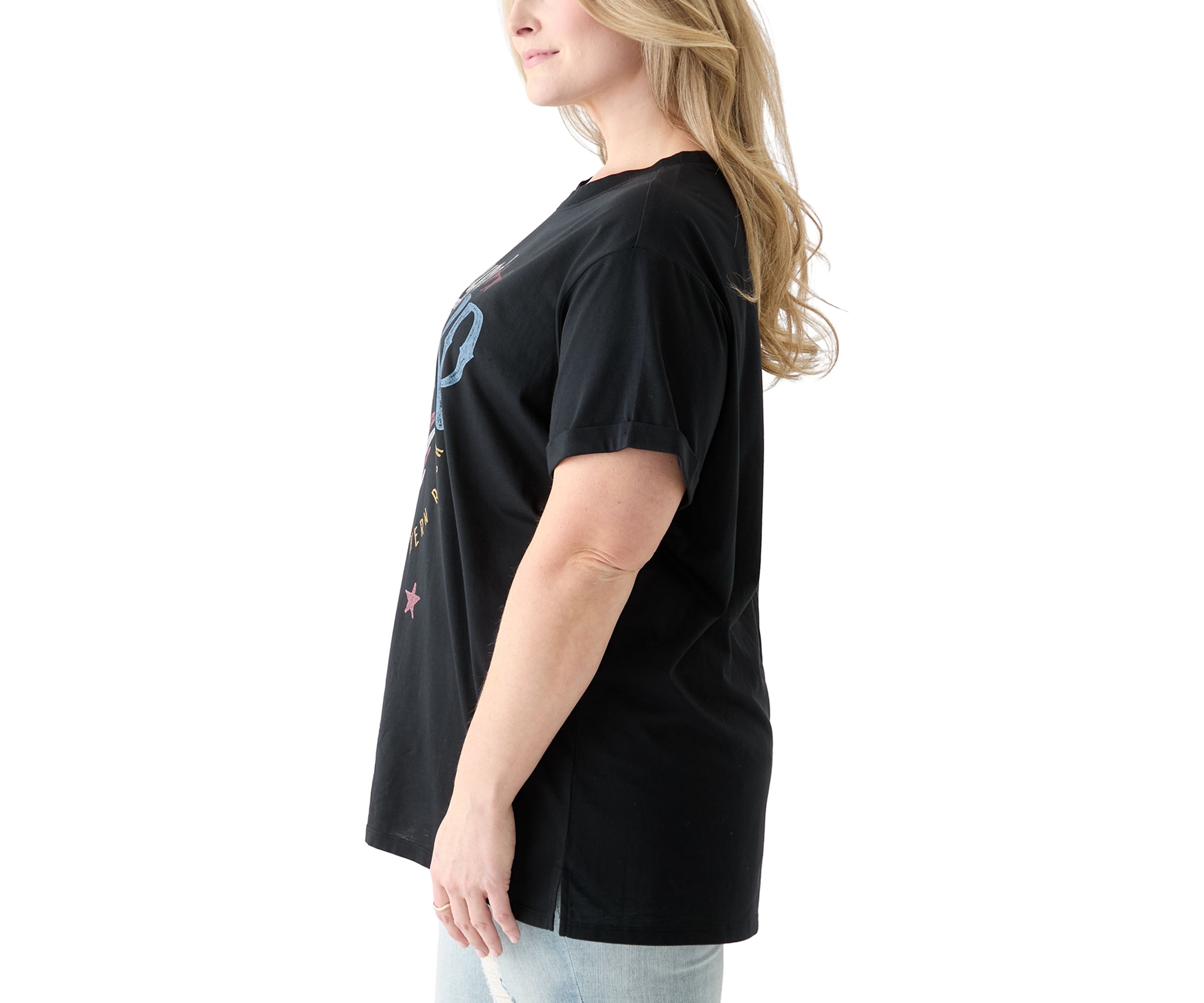 Plus Size Lynyrd Skynyrd Tour Graphic T-Shirt 