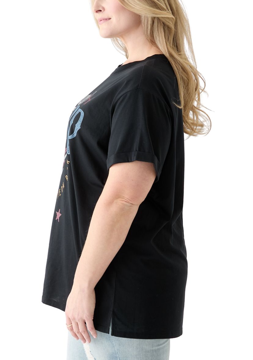 Plus Size Lynyrd Skynyrd Tour Graphic T-Shirt 