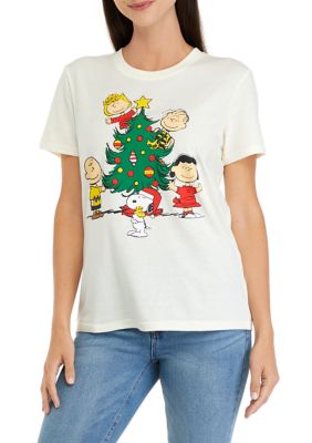 Women's Oh Christmas Tree Sleeve Graphic T-Shirt | belk