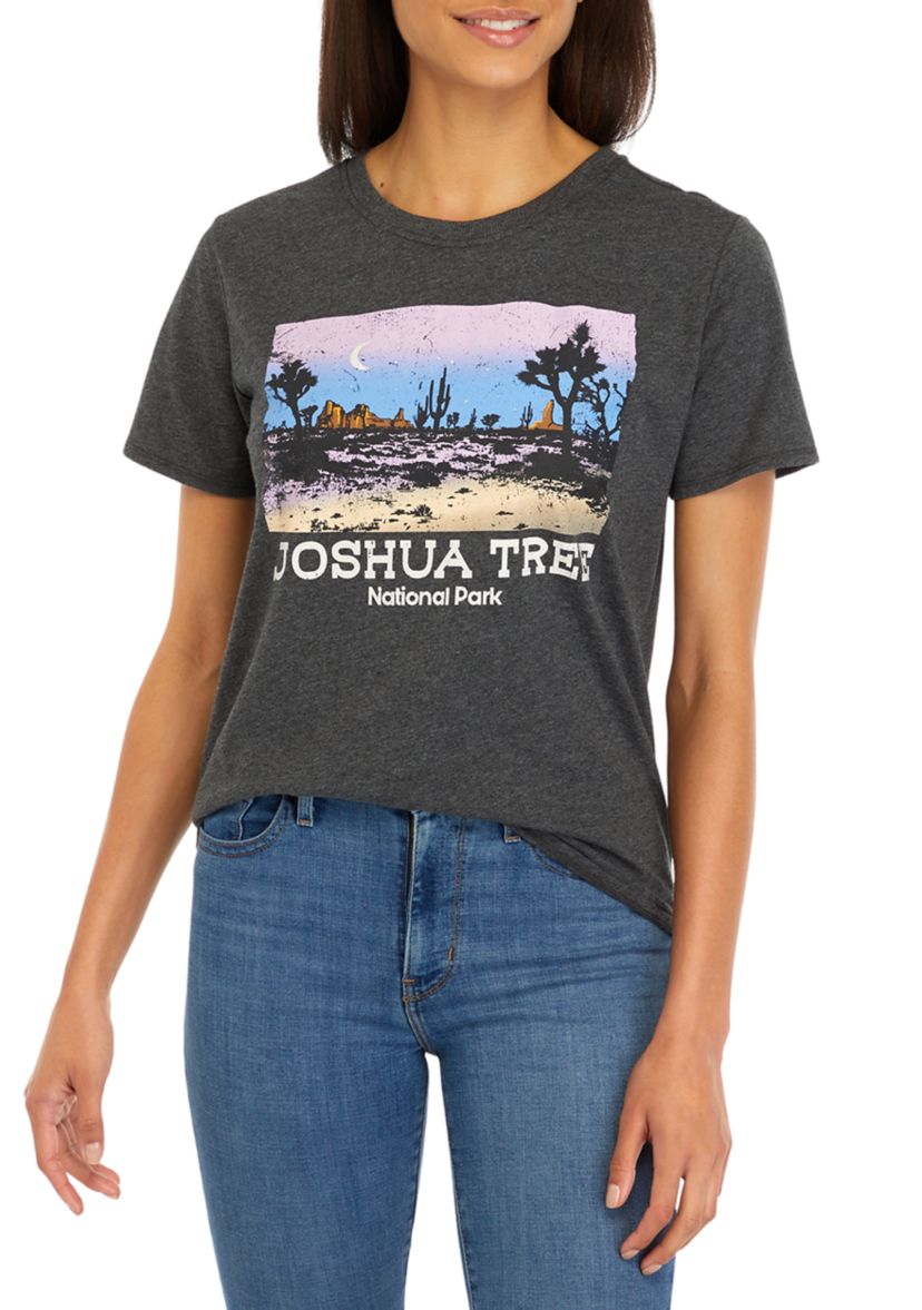 Juniors Joshua Tree Graphic T-Shirt