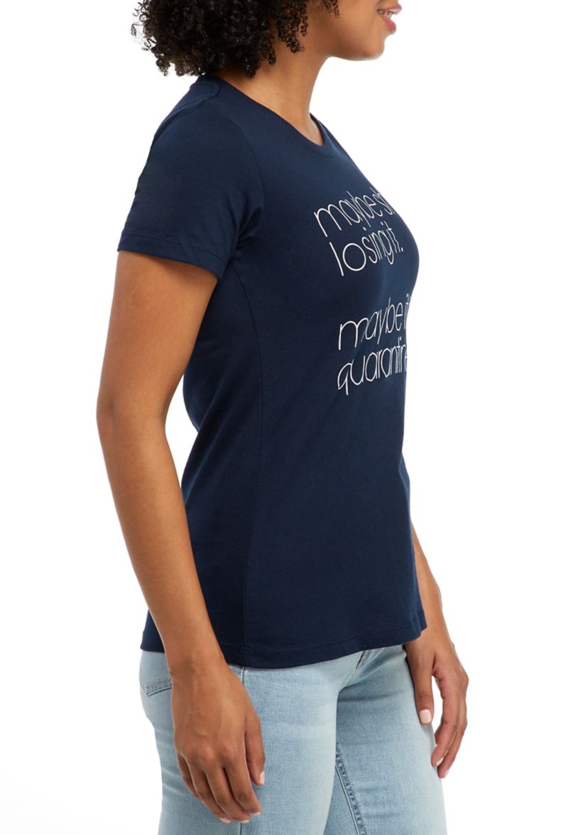 Short Sleeve Quarantine Graphic T-Shirt 