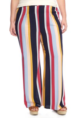 striped soft pants