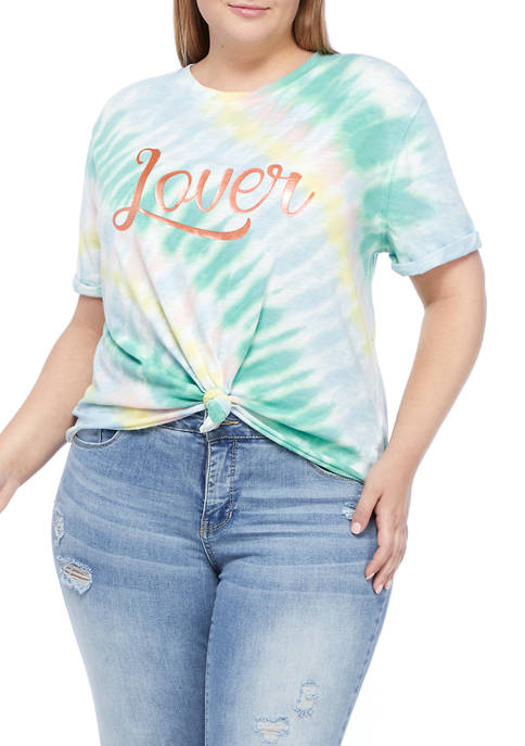 Wonderly Plus Size Lover Graphic T-Shirt