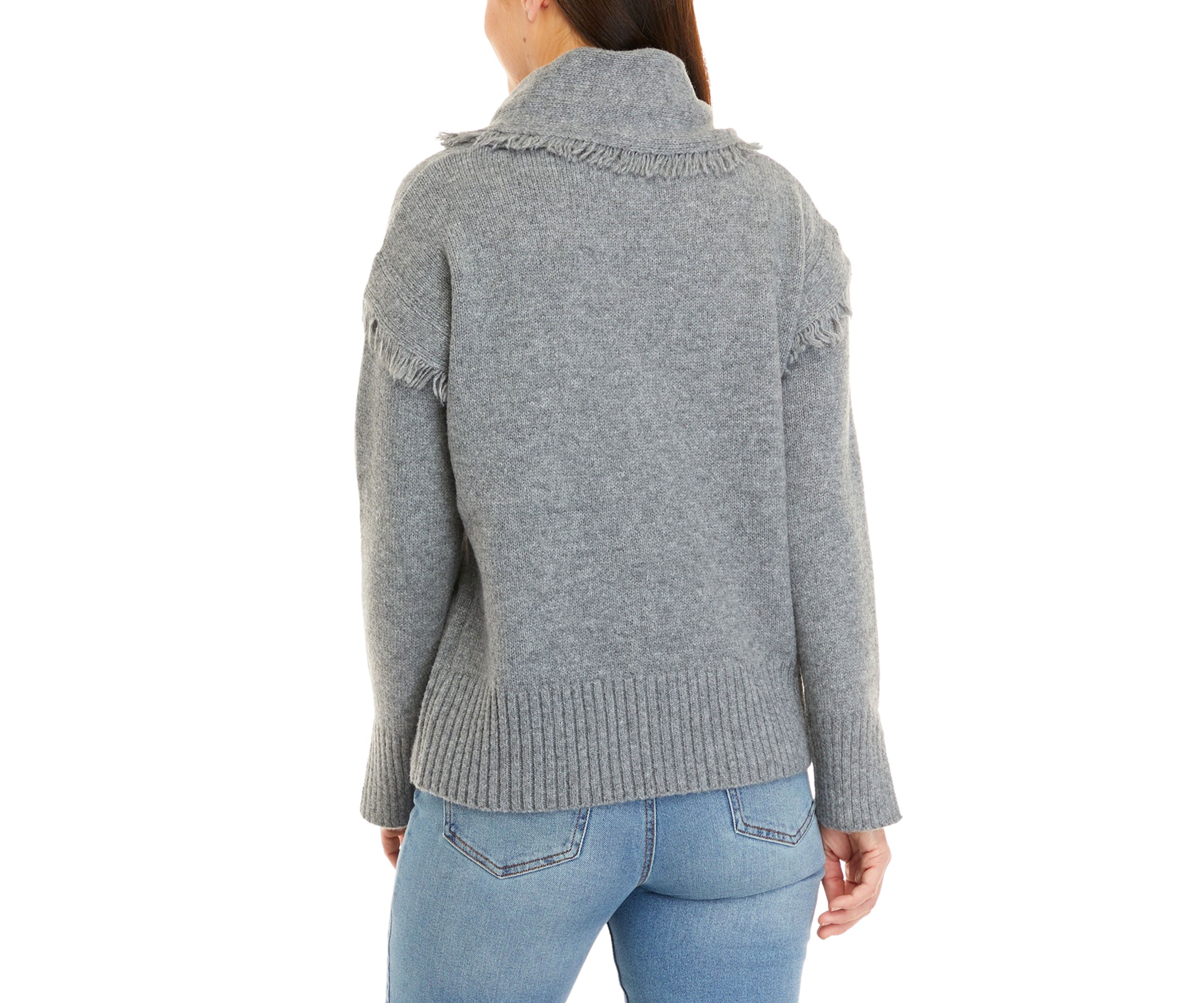 Womens Long Sleeve Cowl Neck Top