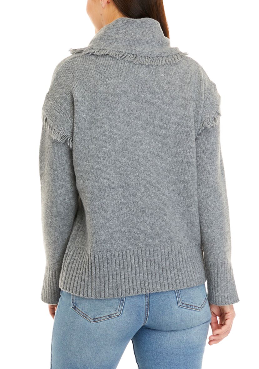 Womens Long Sleeve Cowl Neck Top