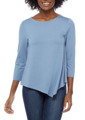 asymmetrical hem shirt
