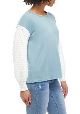 Women's Long Sleeve Crew Neck Fashion Sweater