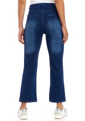 Women's Kick Cropped Denim Jeans