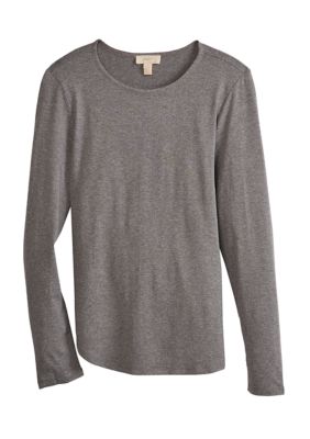 Cupio Julianna Long Sleeve Core Knit T-Shirt | belk