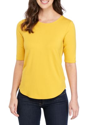 womens elbow sleeve t shirt