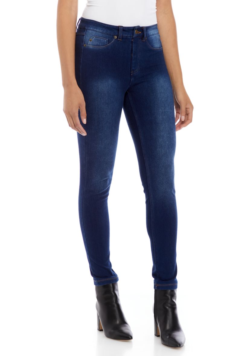 Womens Medium Wash Jeggings