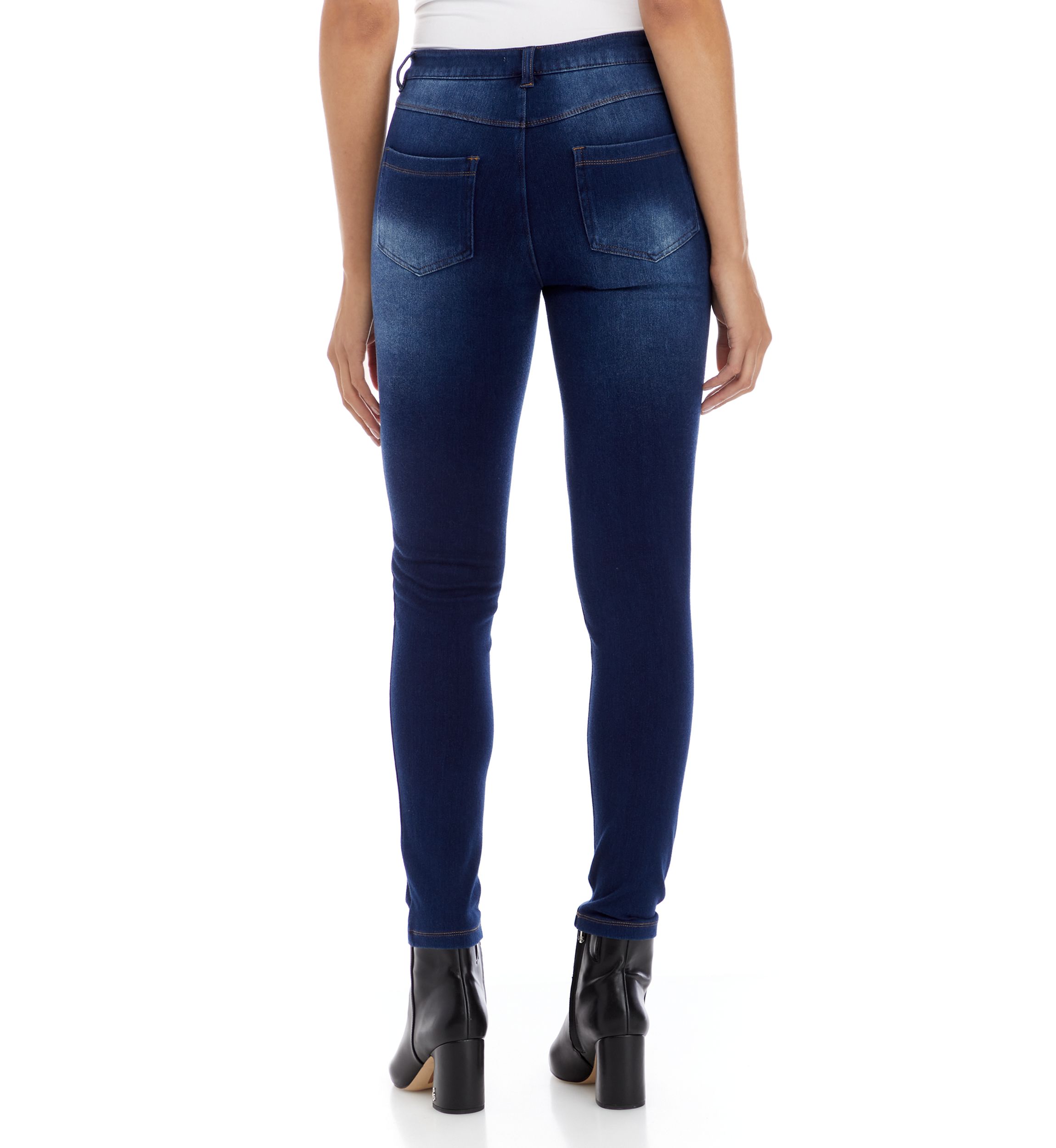 Womens Medium Wash Jeggings