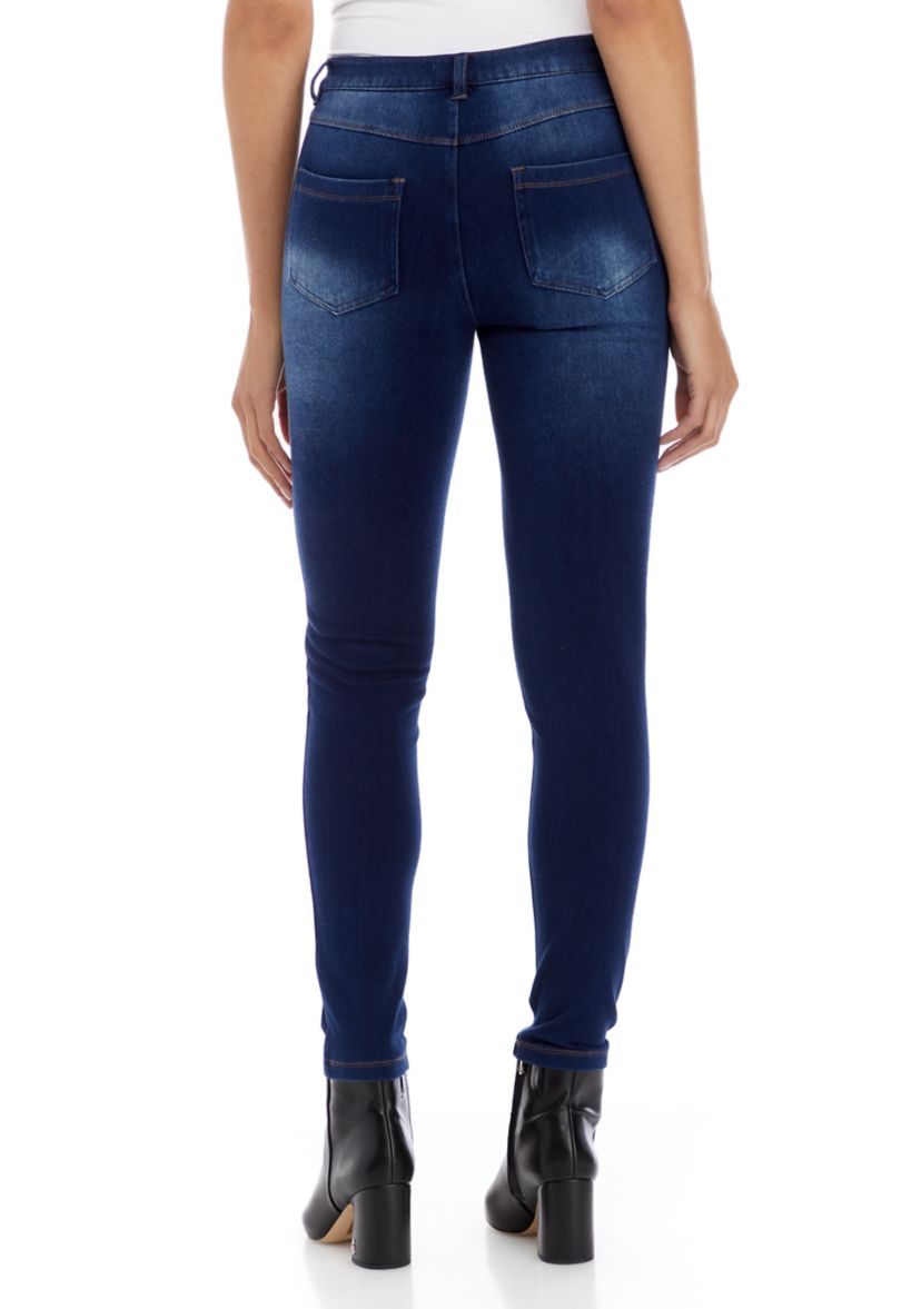 Womens Medium Wash Jeggings