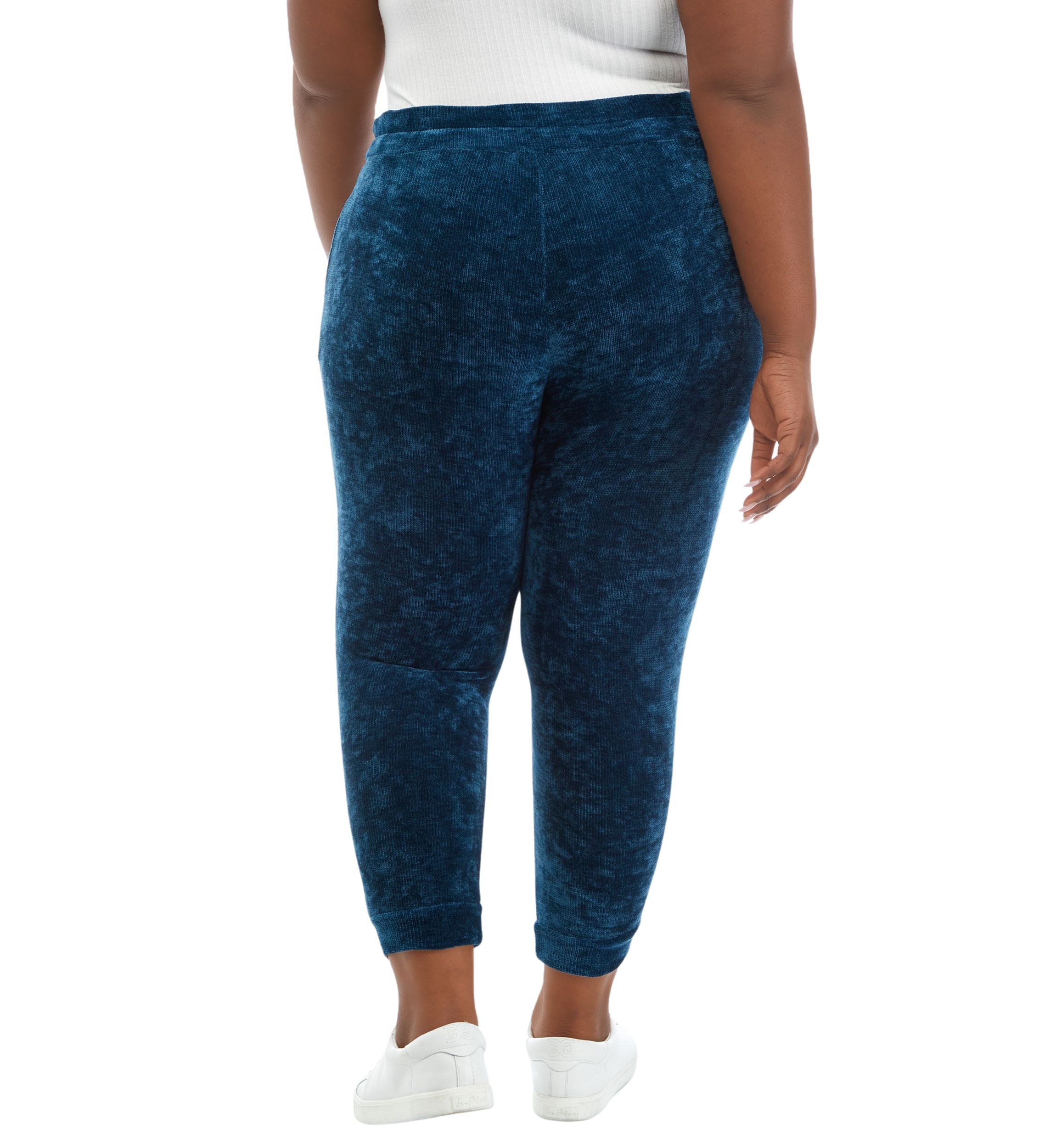 Plus Size Smocked Waistband Joggers