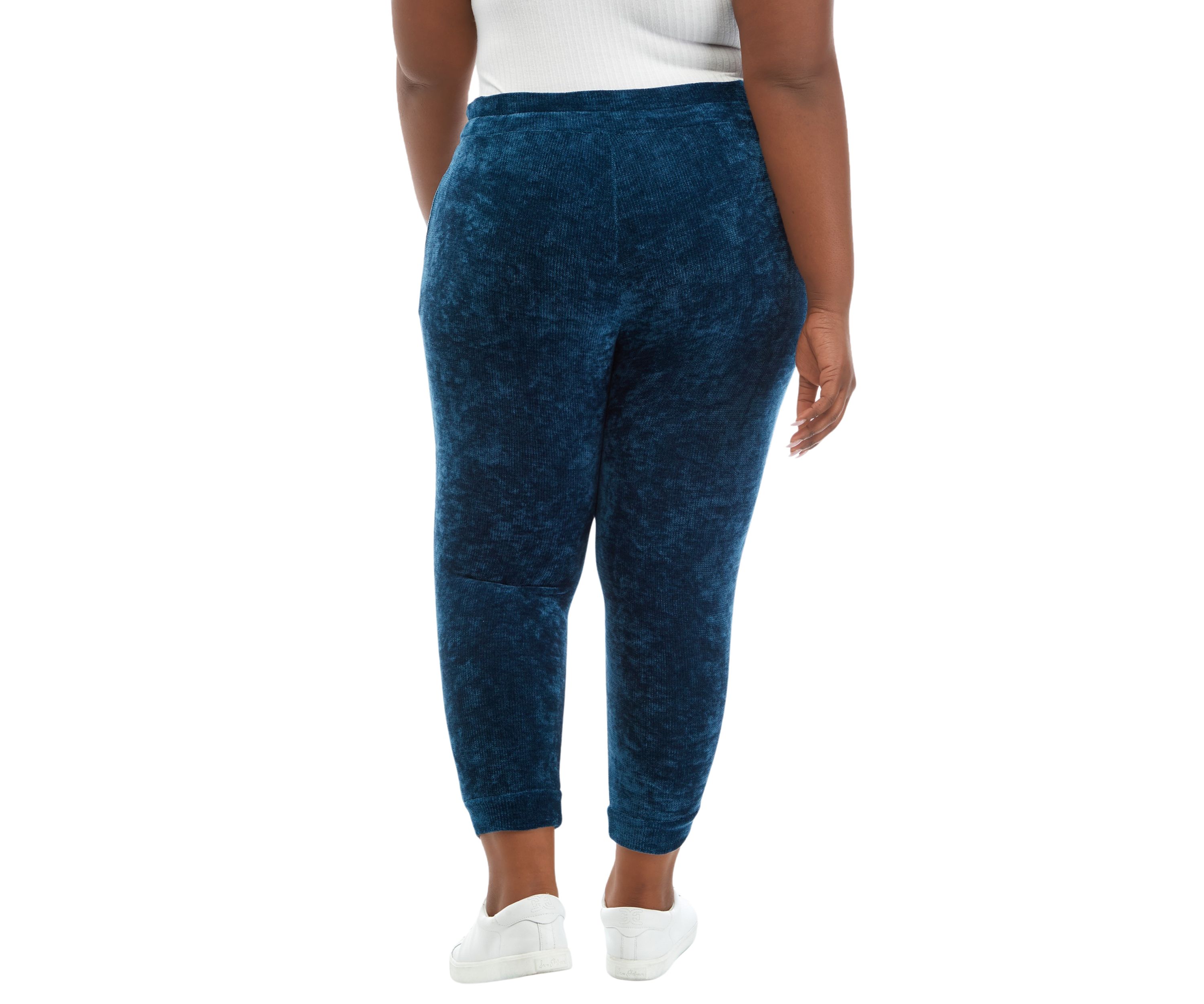 Plus Size Smocked Waistband Joggers