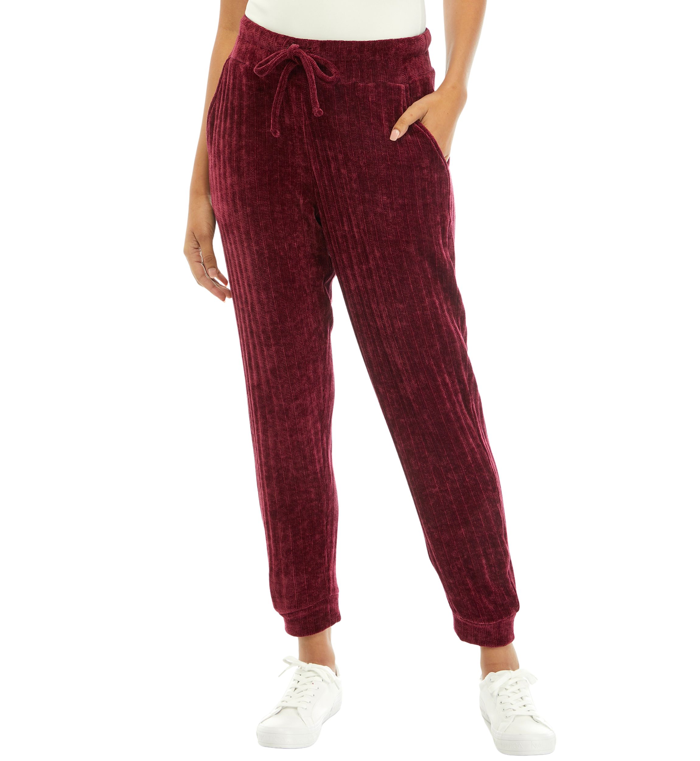 Womens Chenille Joggers