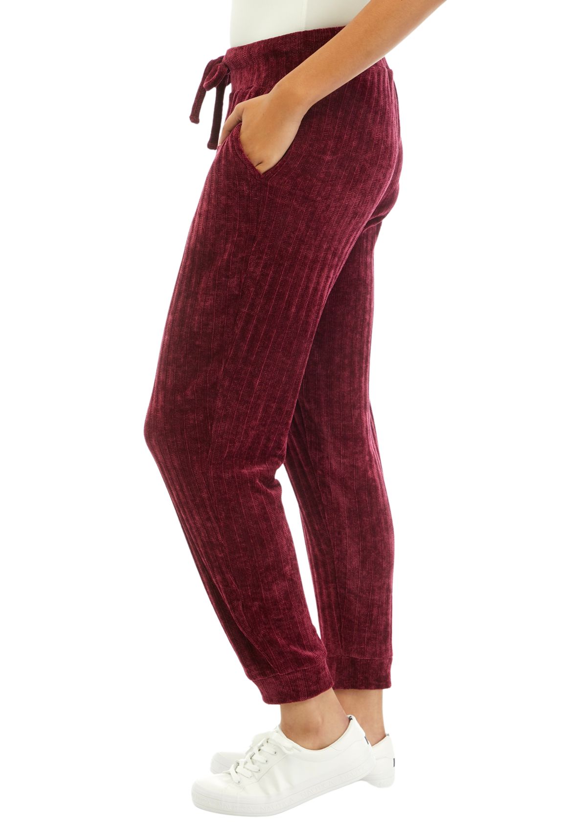 Womens Chenille Joggers
