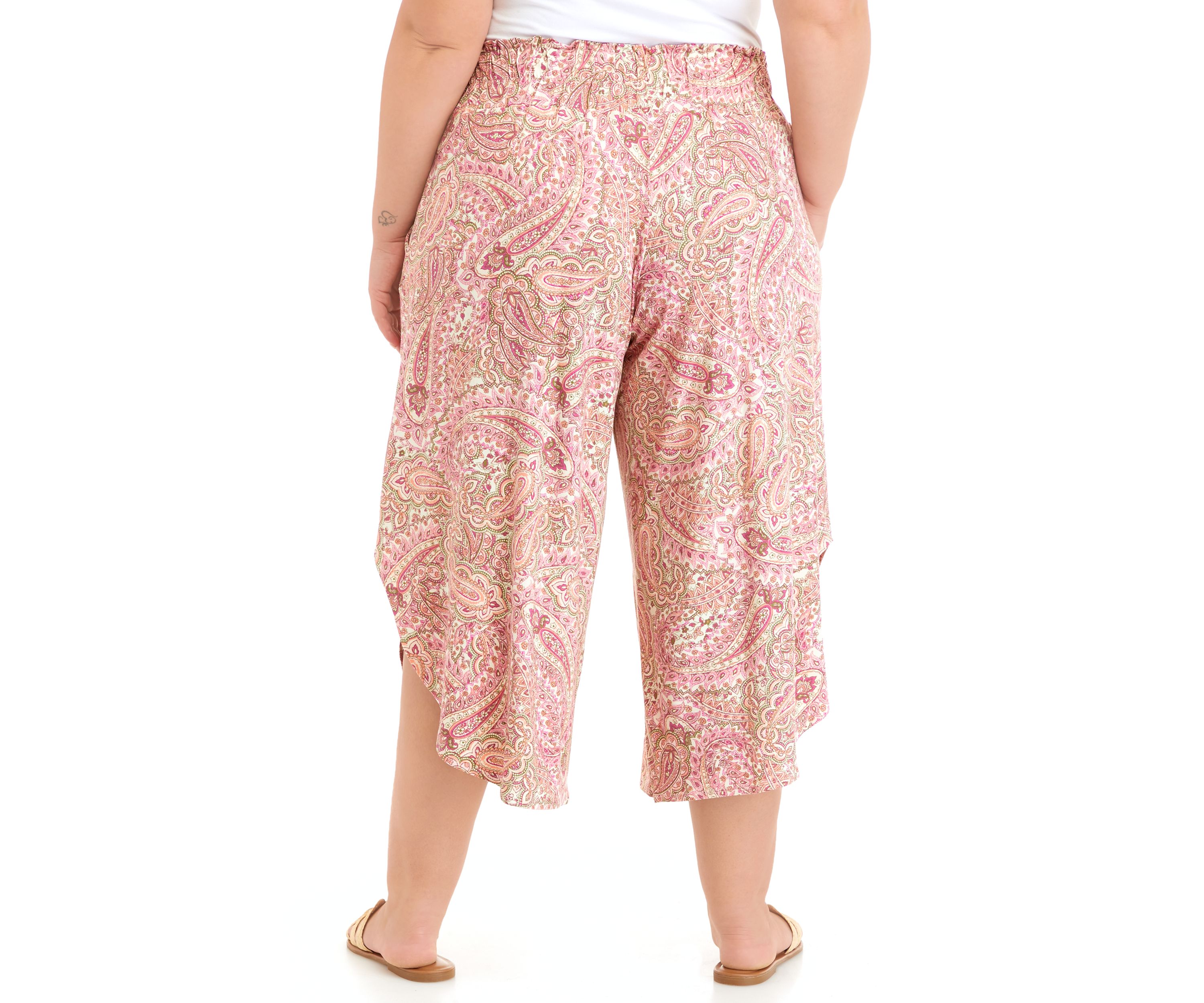 Plus Size Genie Printed Pants