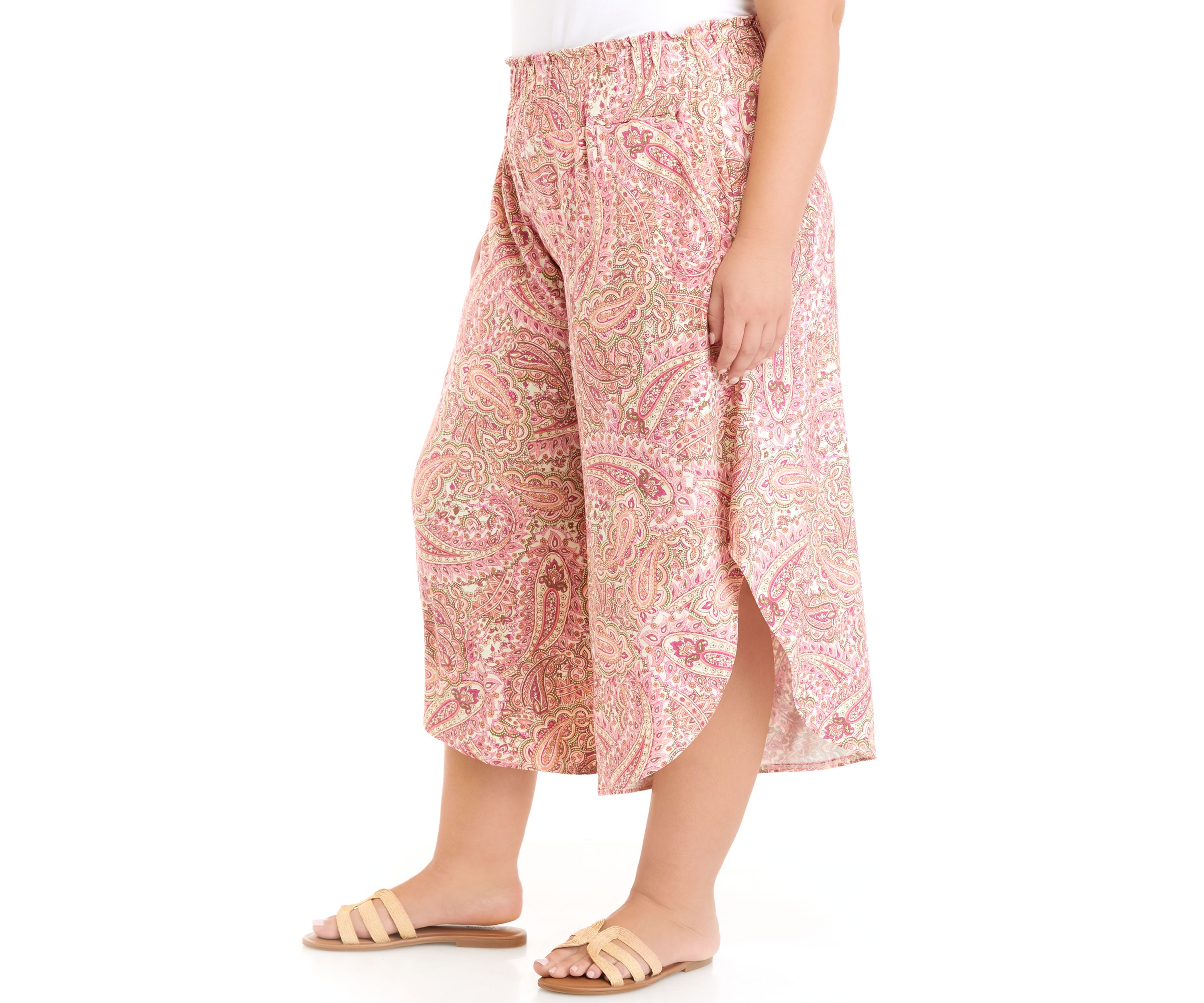 Plus Size Genie Printed Pants