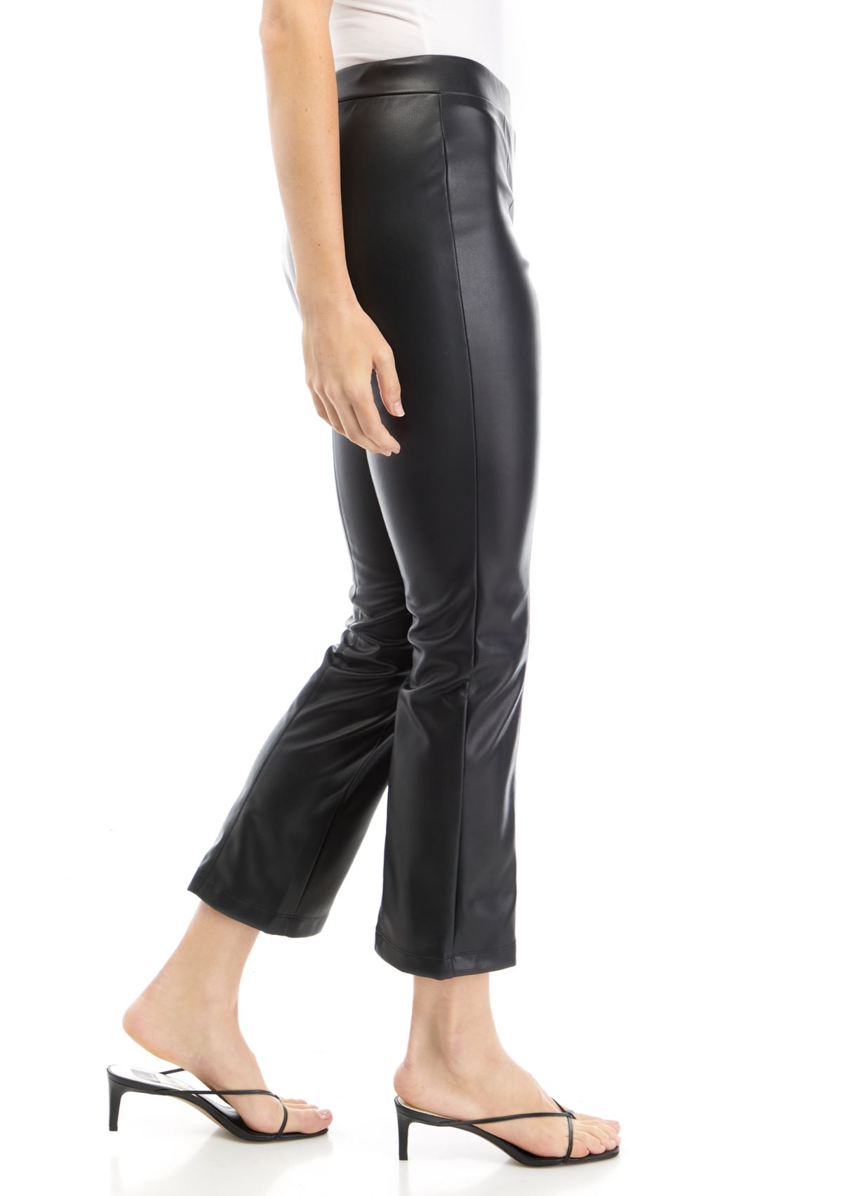 Womens Faux Leather Pants
