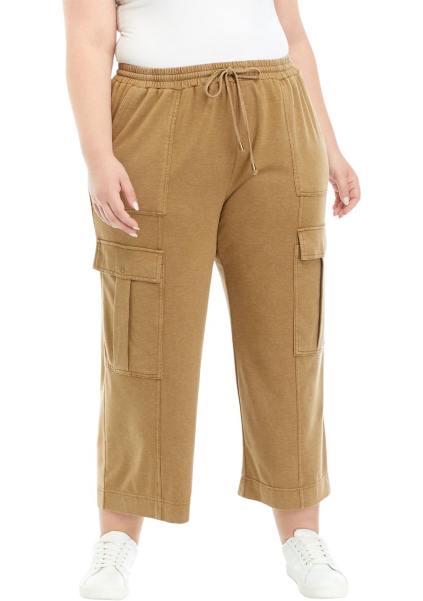 Plus Size Mid Rise Pants