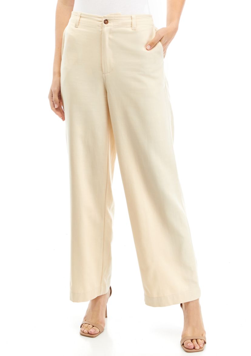 Womens Wide Leg Trouser Pants